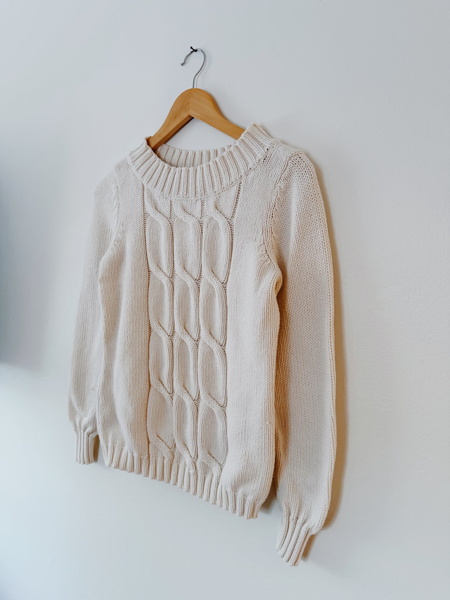 Cable Knit Sweater (S)