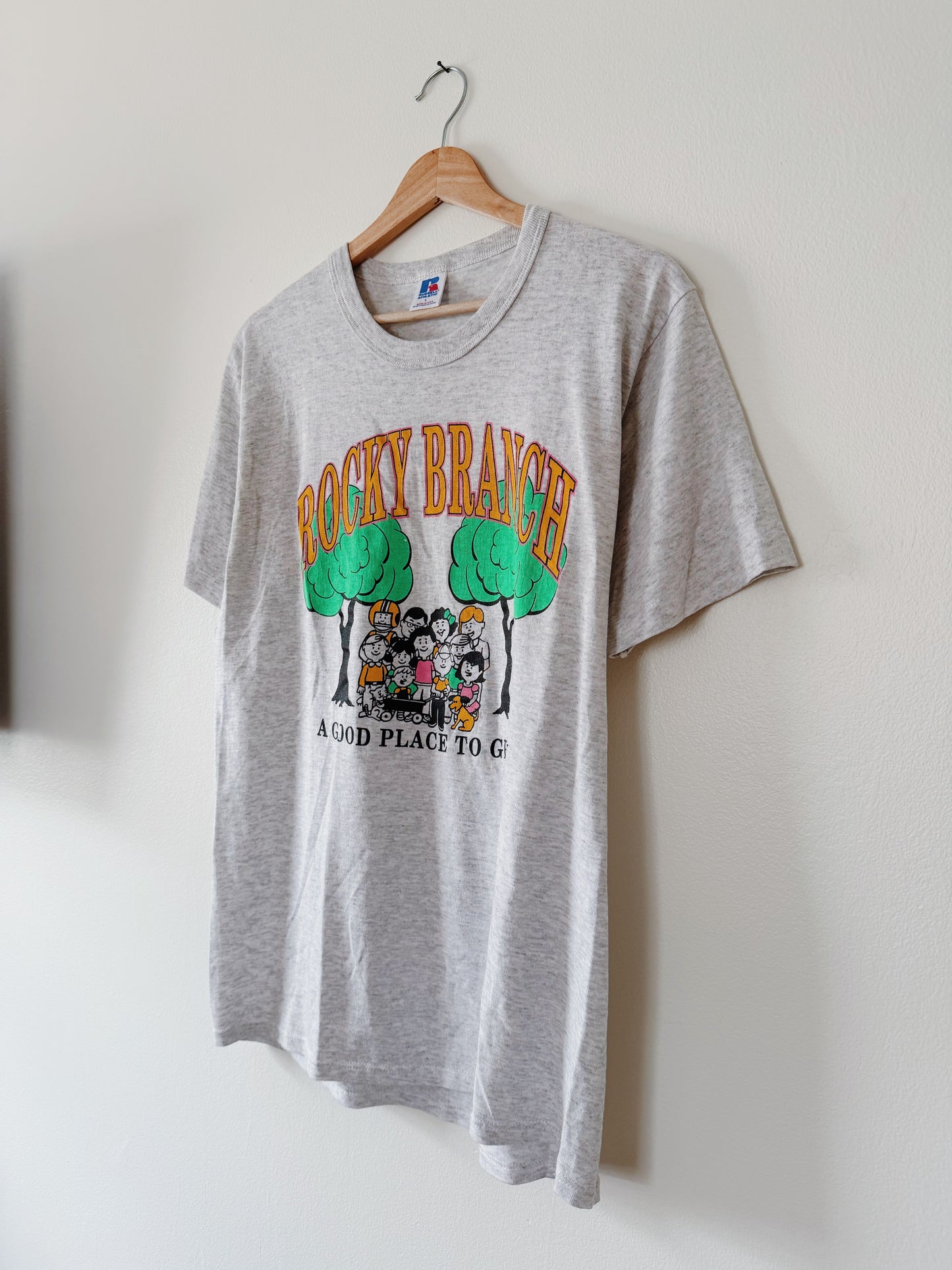 Single Stitch Daycare Tee (L)