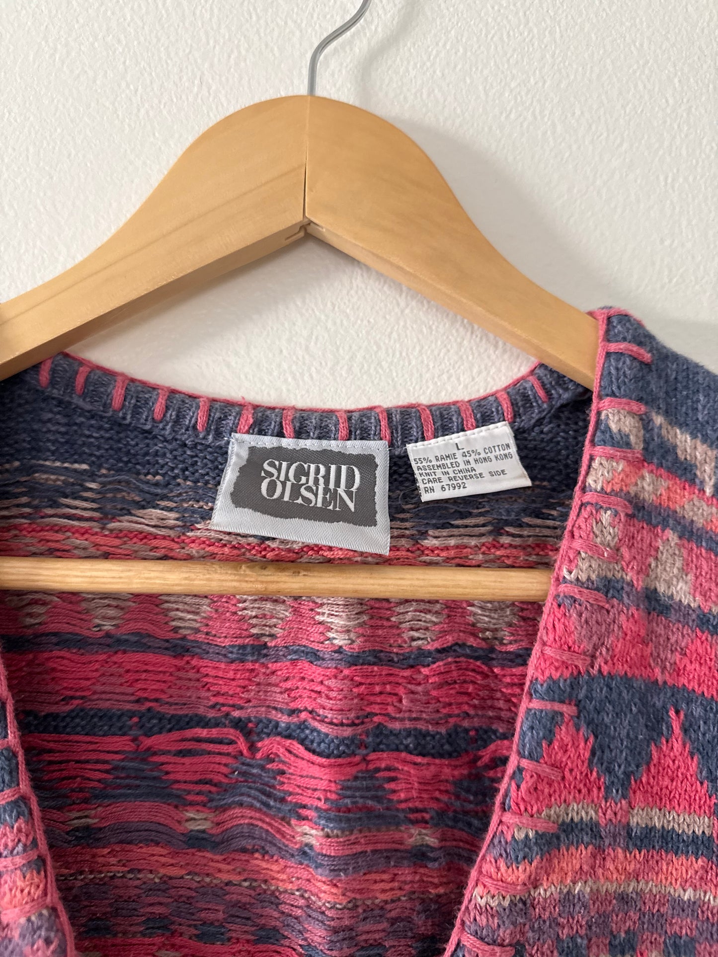 Patterned Vest (L)