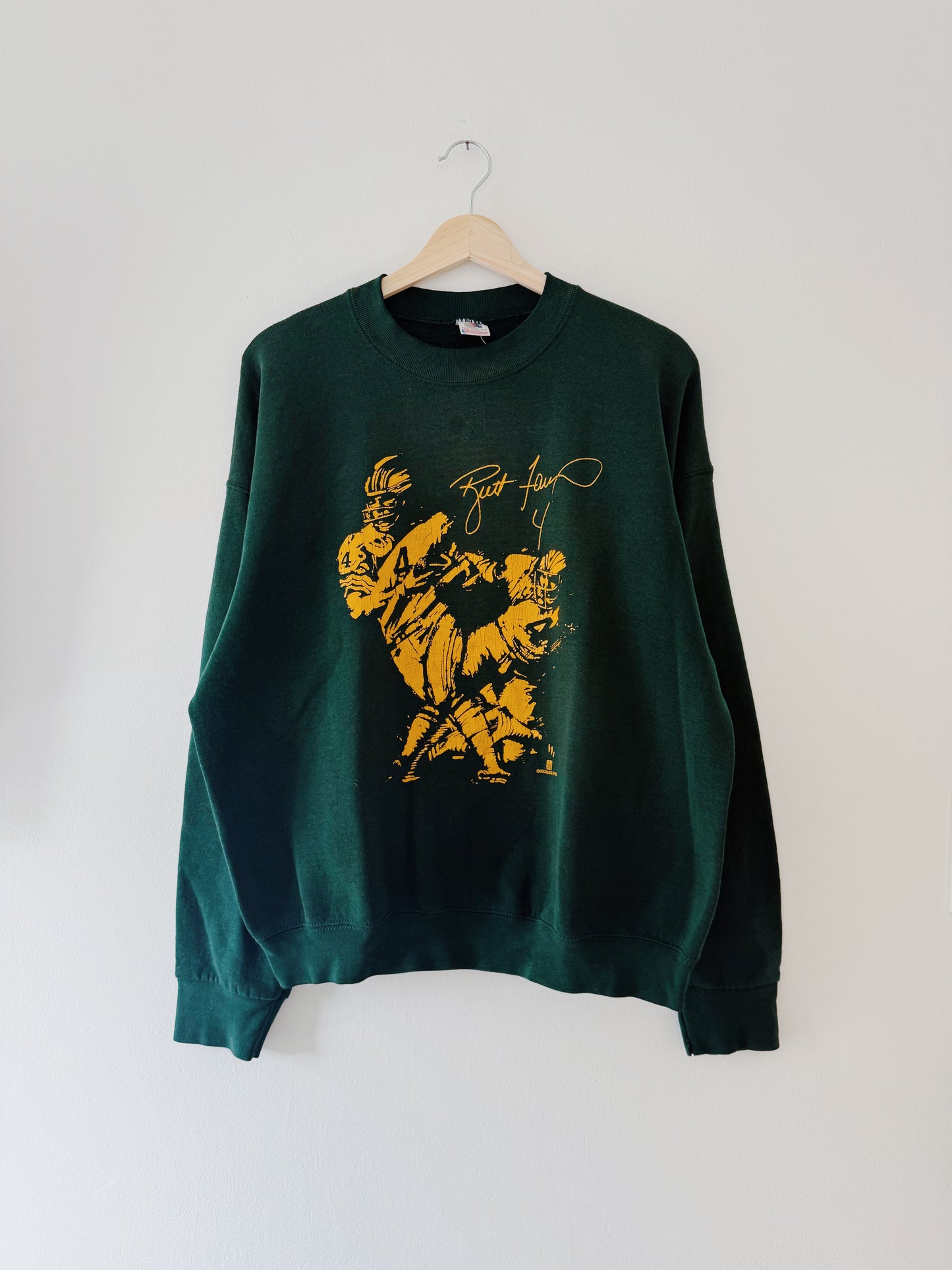 Vintage Favre Packers Crewneck (XL)