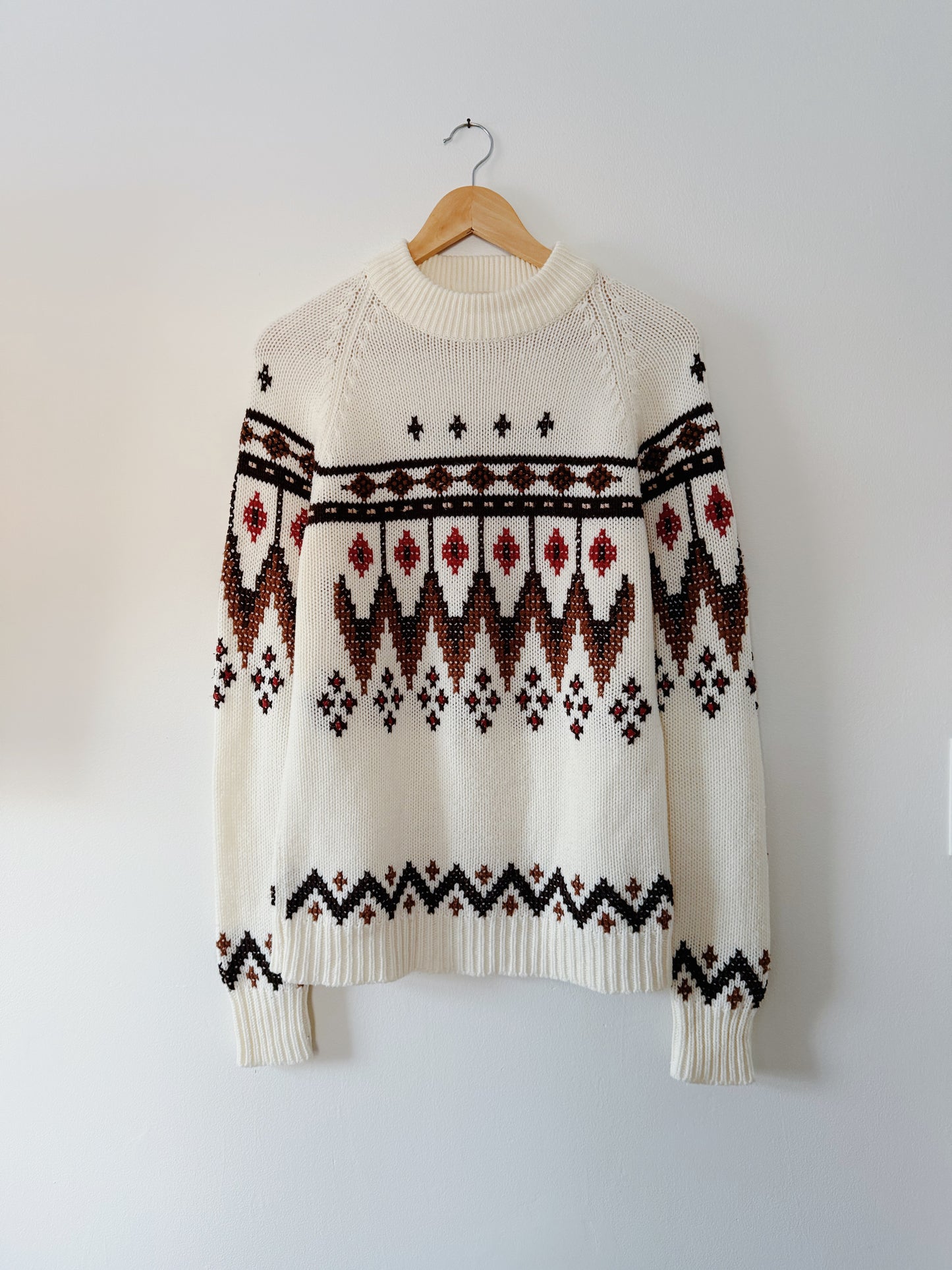 Vintage Knit Sweater (M)