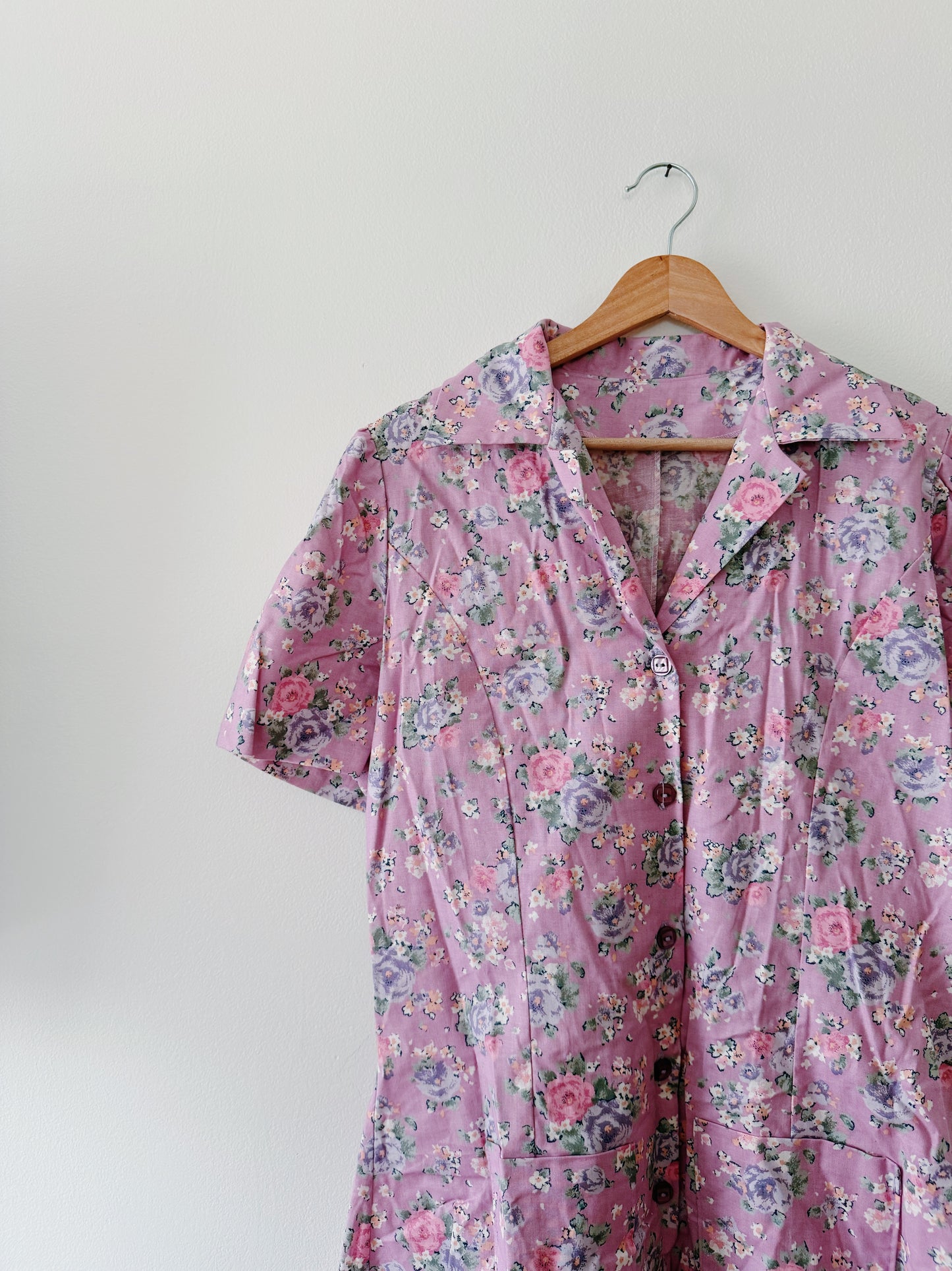 Handmade Button Up Dress (M)