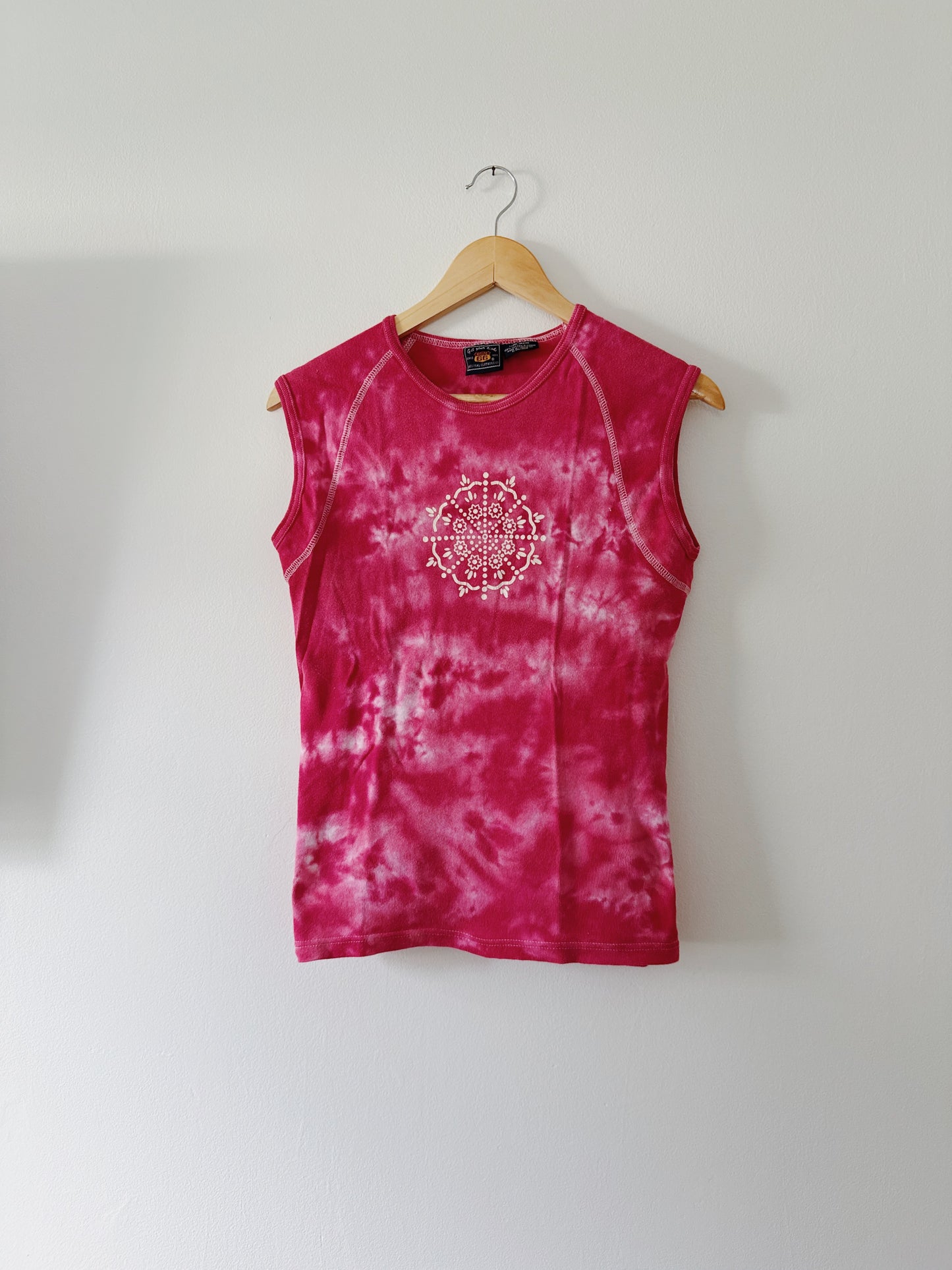 Pink Tie Dye Tee (L)