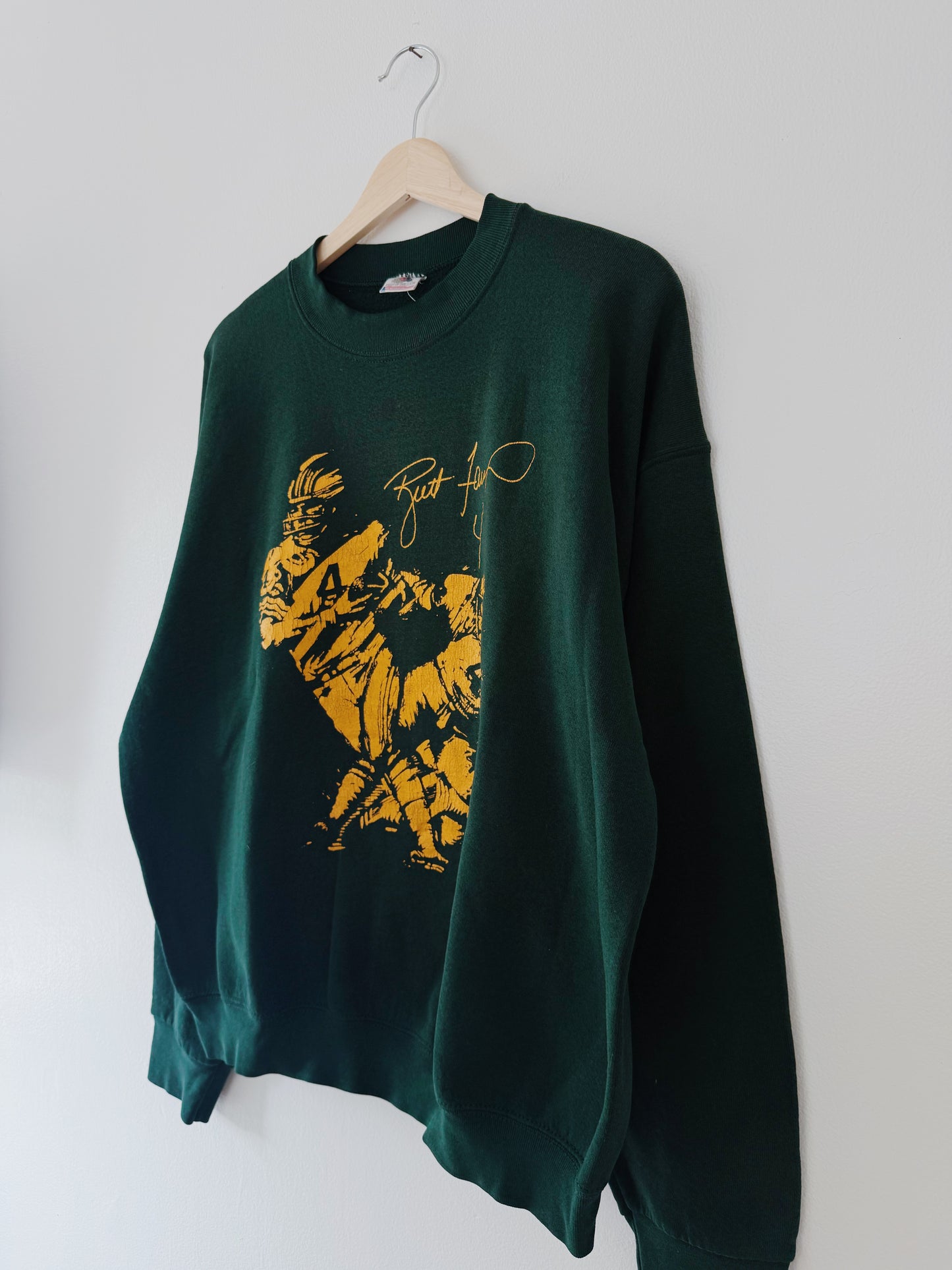Vintage Favre Packers Crewneck (XL)
