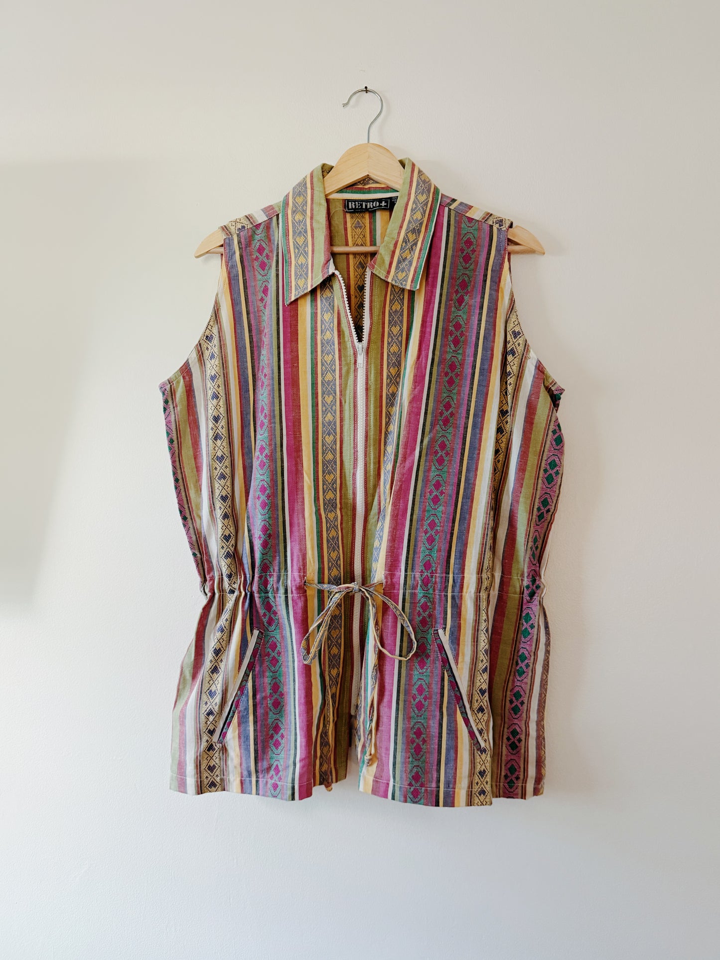 Vintage Zip Up Top (XL)