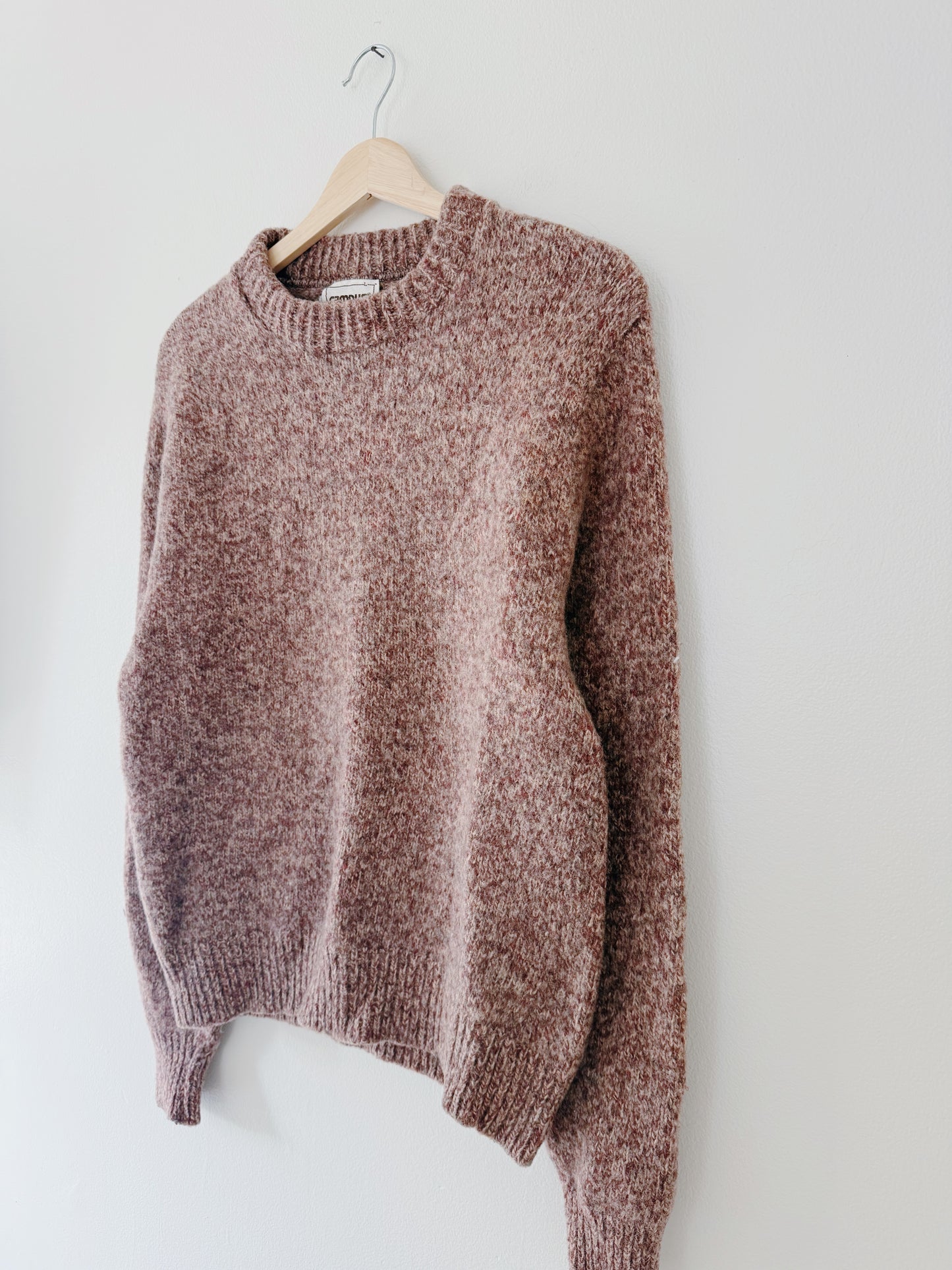 Vintage Ragg Wool Sweater (L)