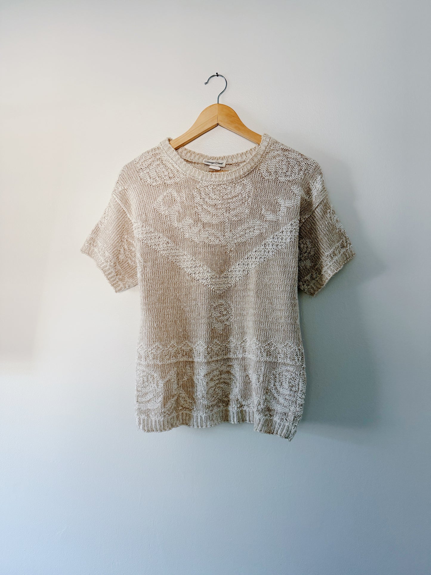 Knit Patterned Top (S)