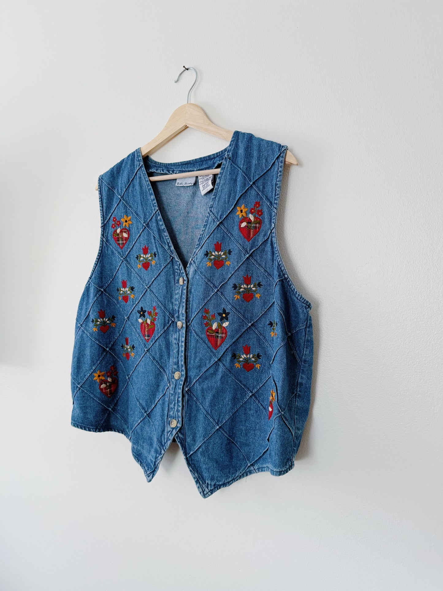 Vintage Denim Vest (L)