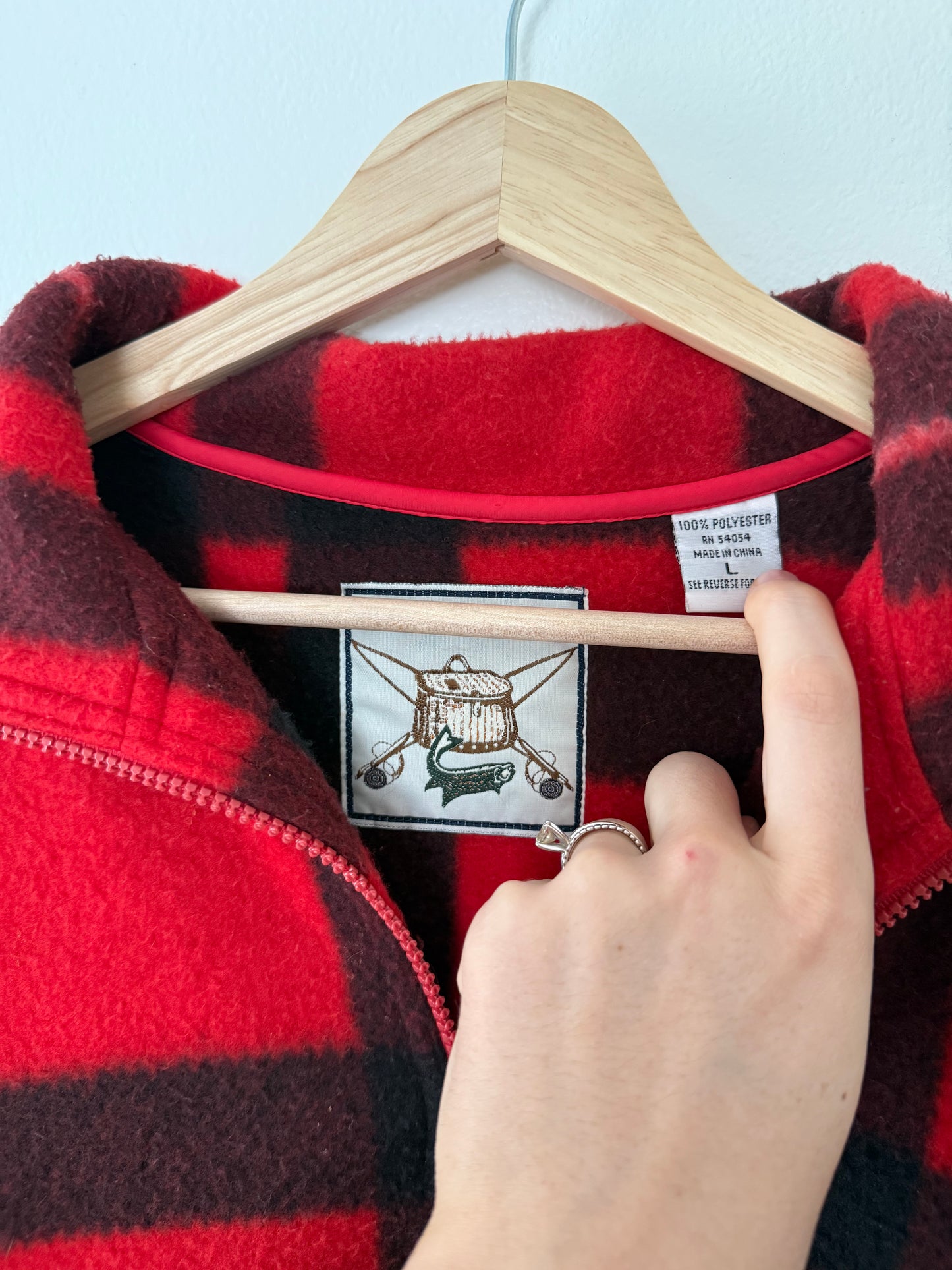 Plaid Fleece (L)