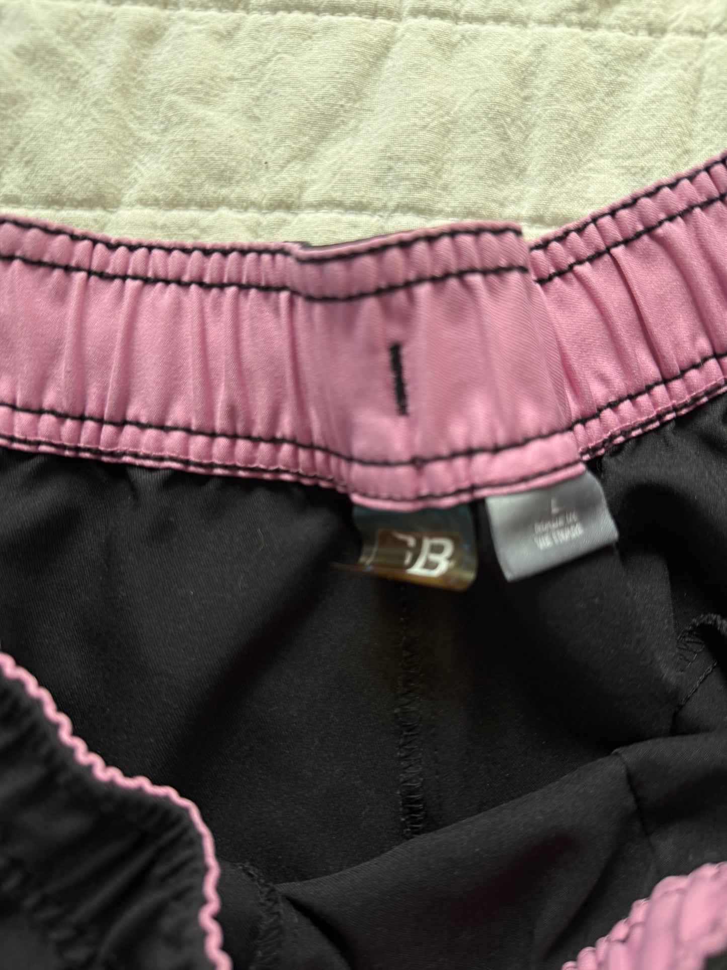 Pink Stripe Track Pants (L)