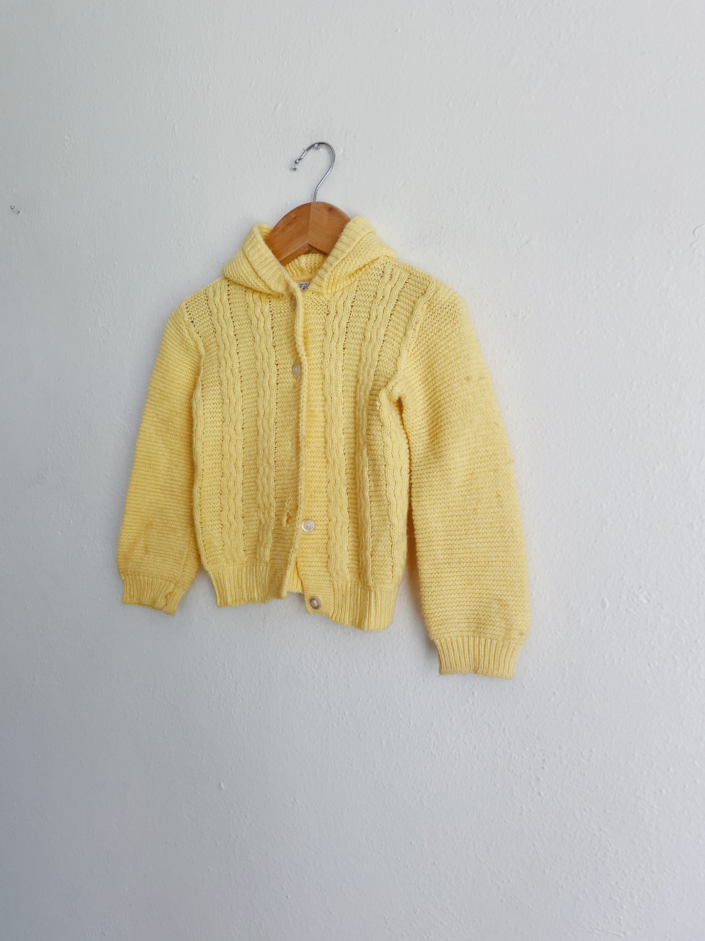 Baby Knit Cardigan with Hood