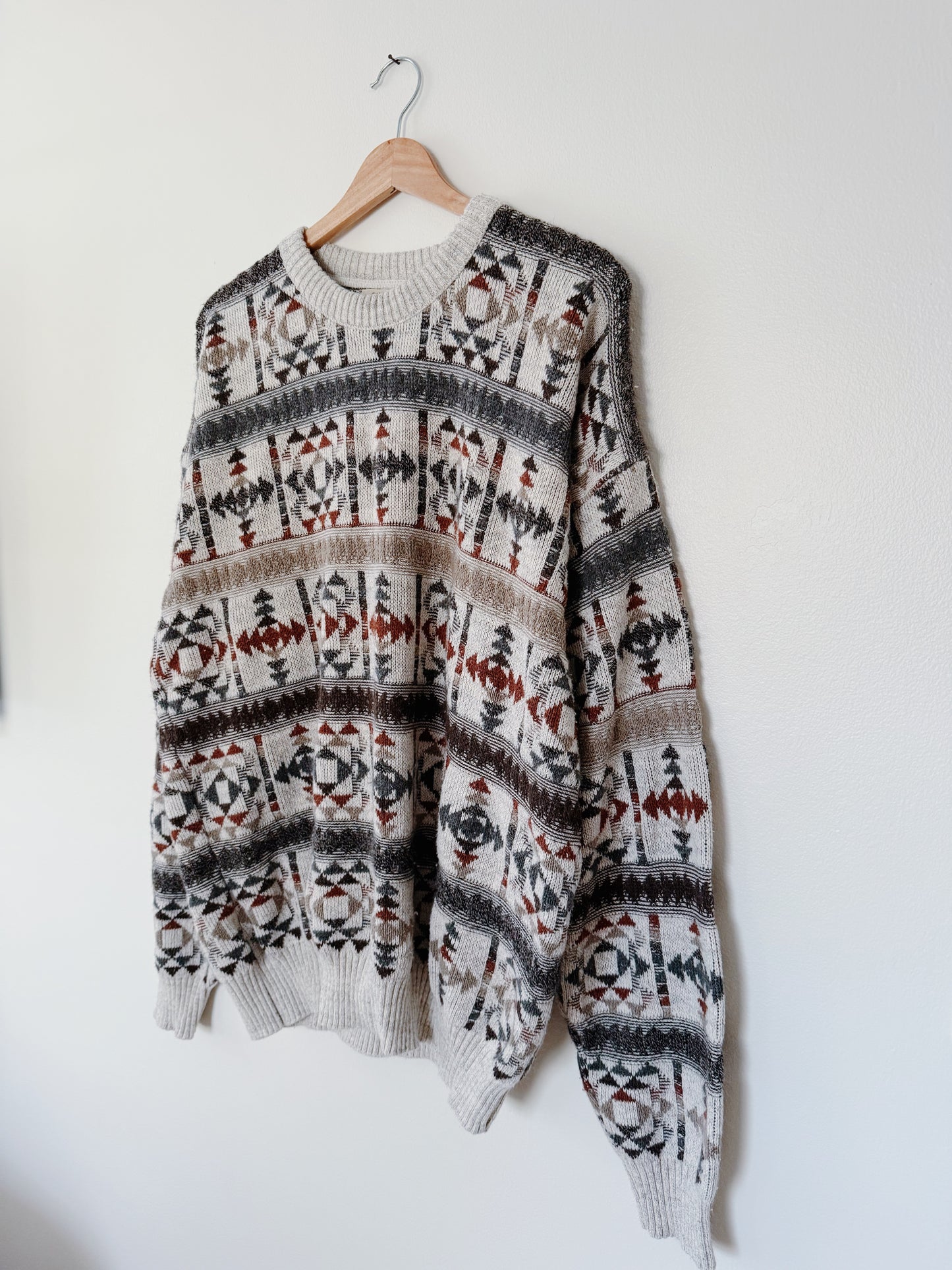 St. Johns Bay Aztec Style Sweater (XL)
