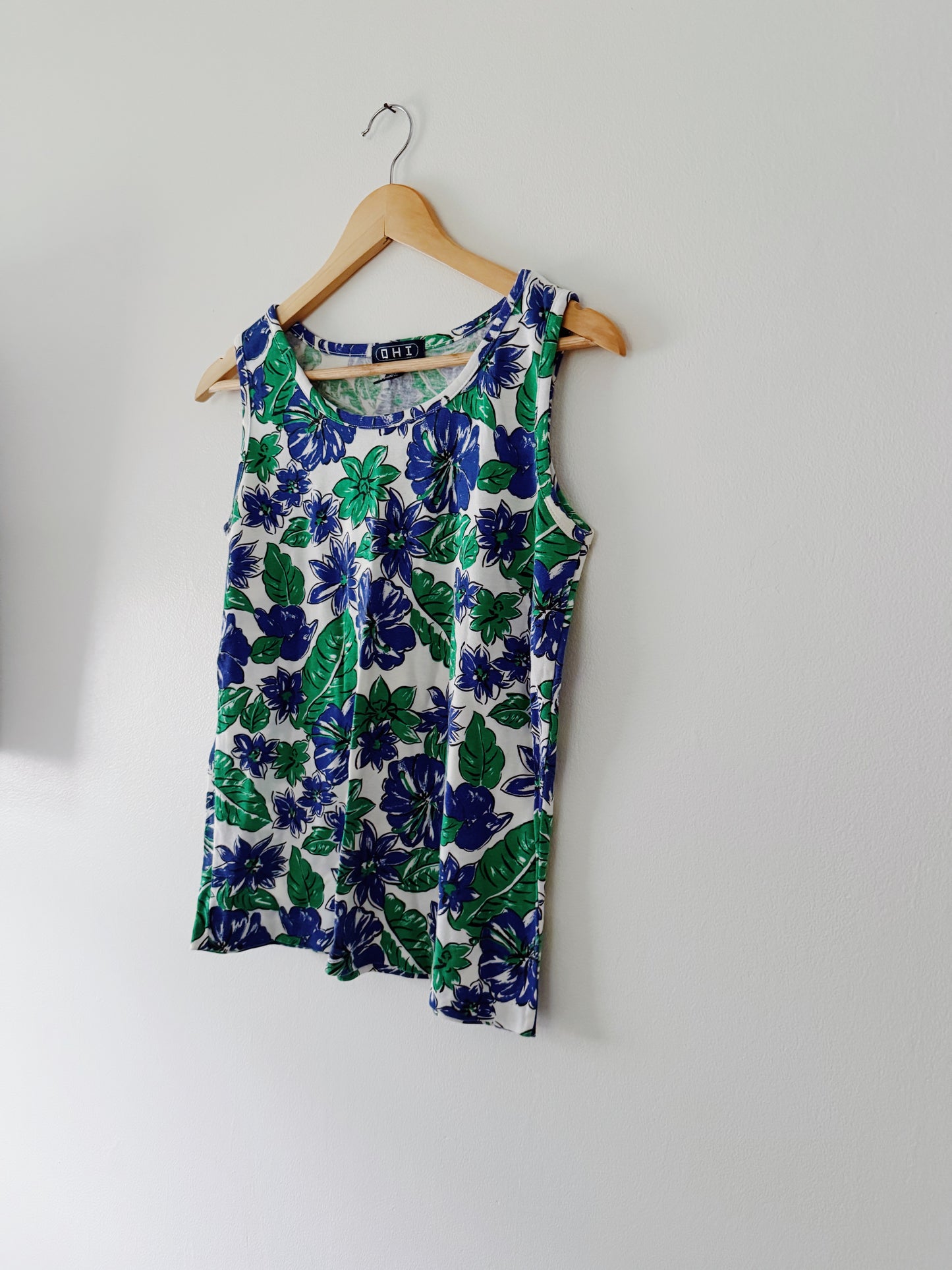 Hawaiian Print Tank (M)