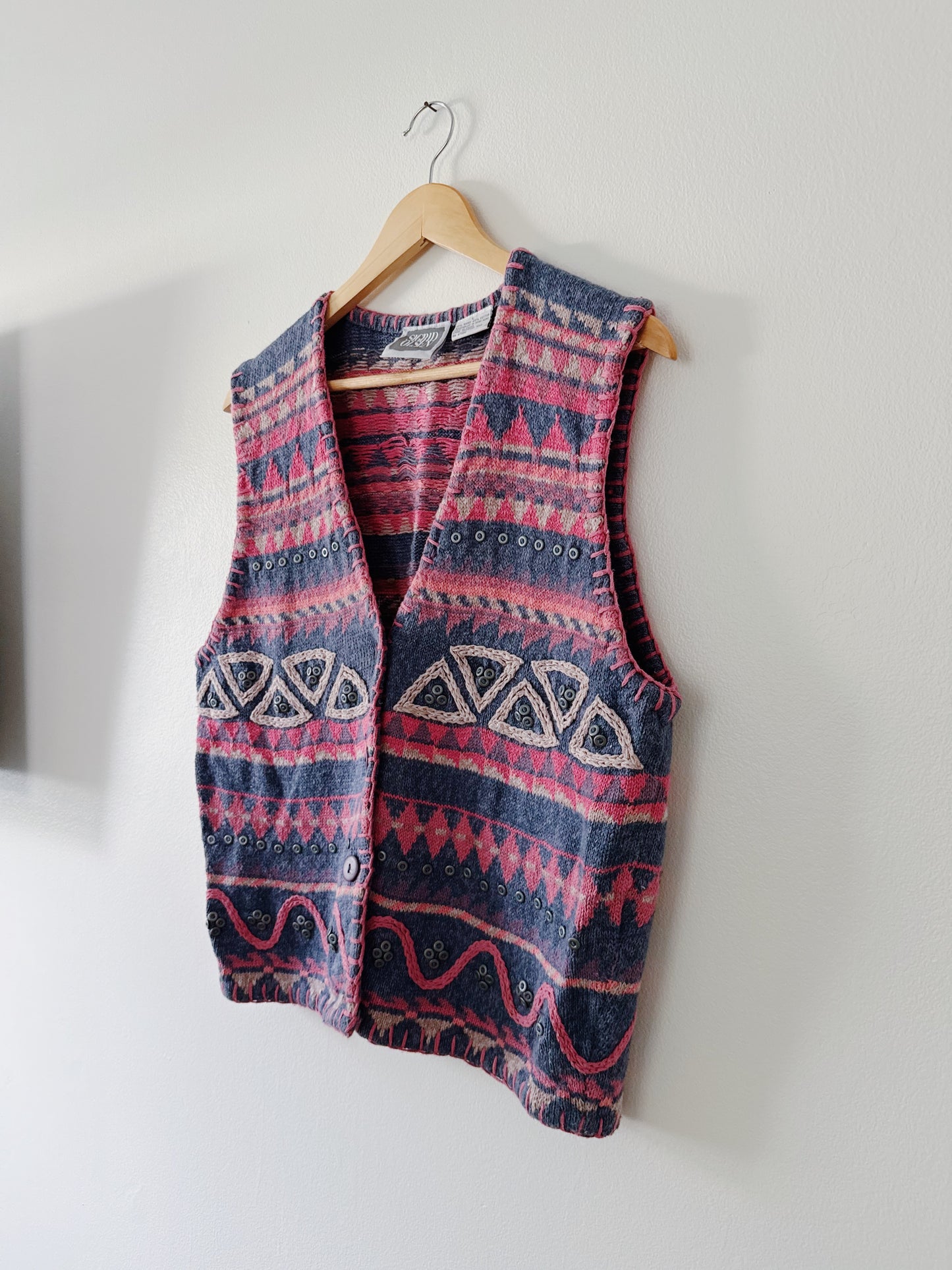 Patterned Vest (L)
