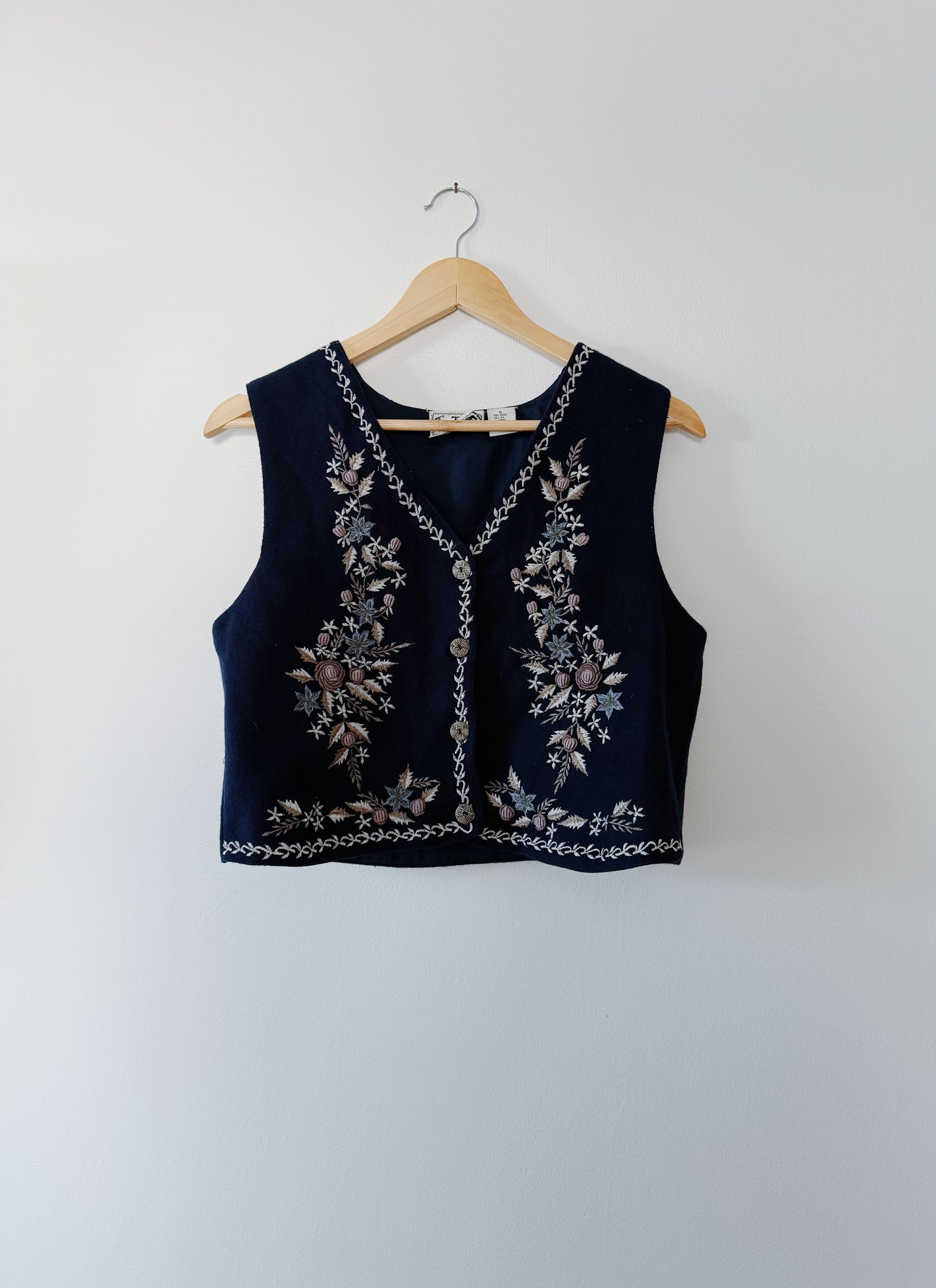 Embroidered Vest (S)