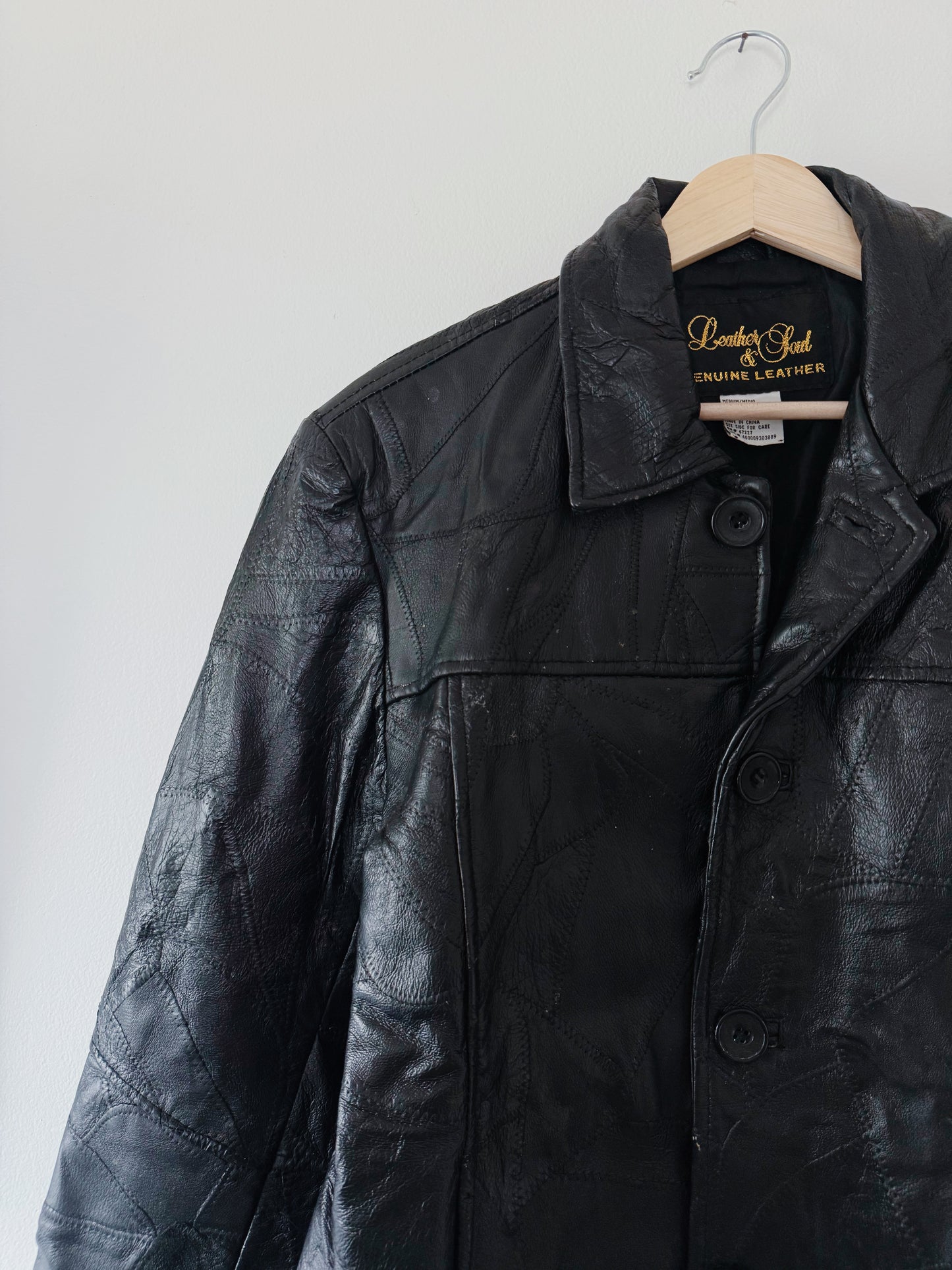 Vintage Leather Jacket (M)