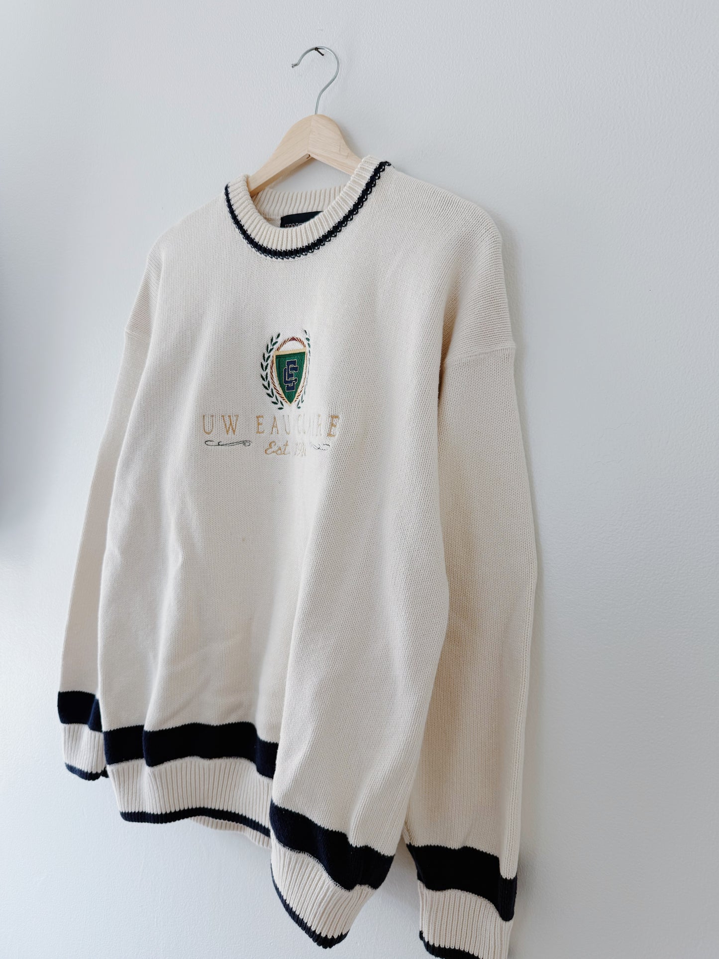 Vintage UW-Eau Claire Sweater (L)