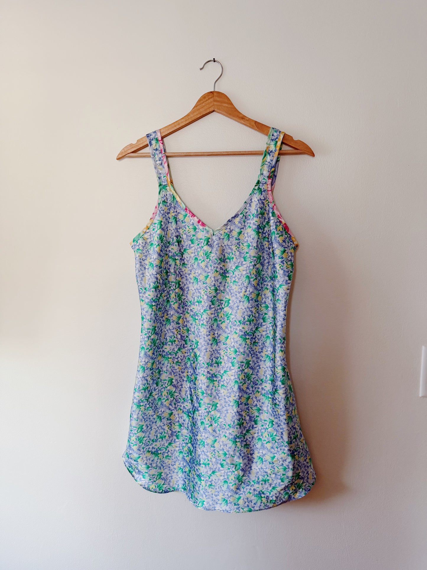 Floral Satin Dress (S)