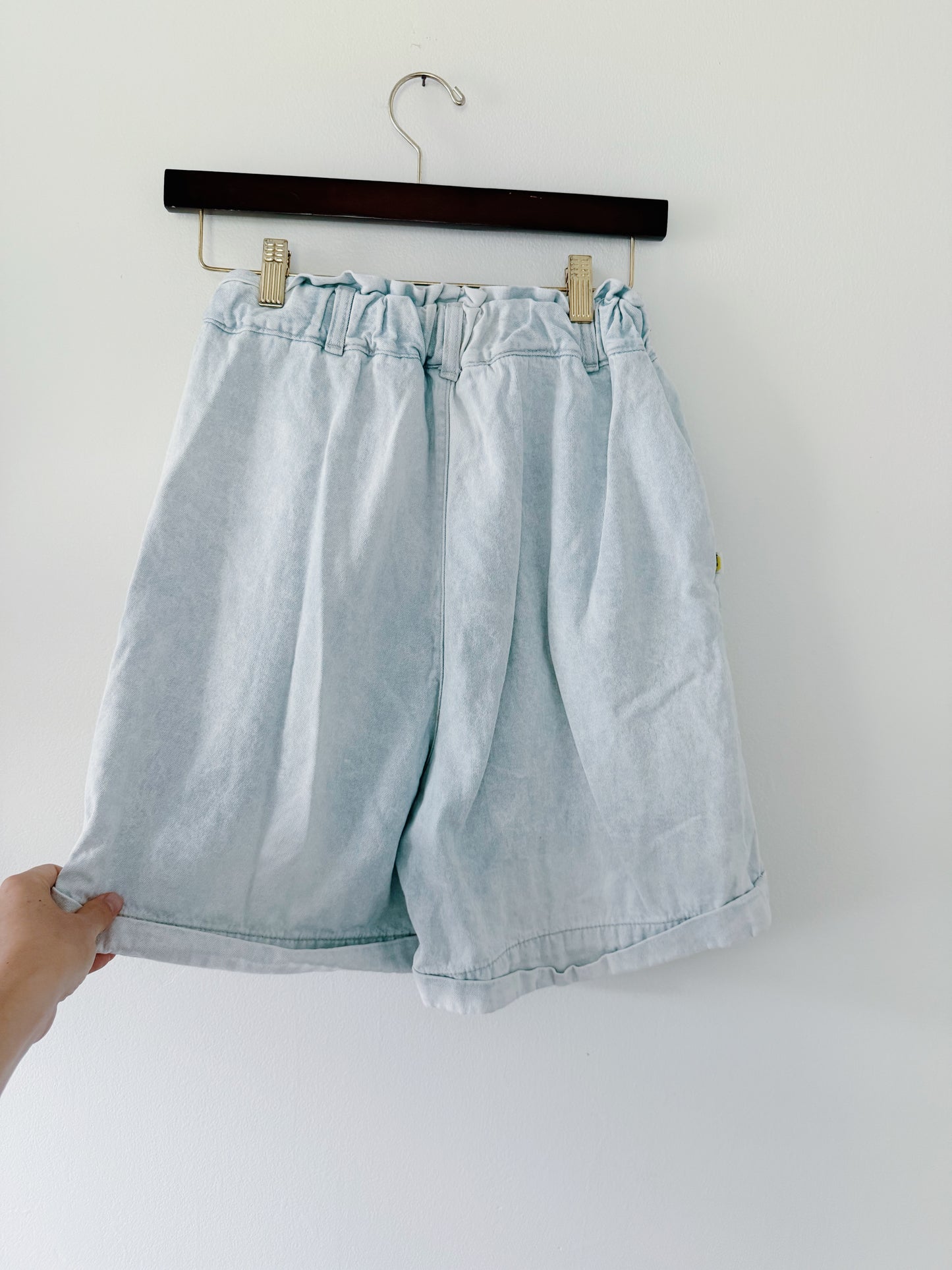 Elastic Waist Vintage Shorts