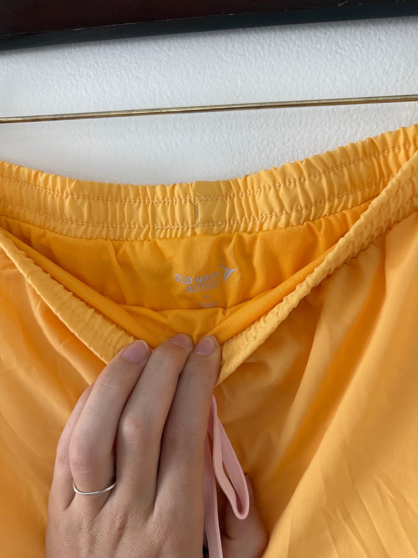 Yellow Athletic Shorts (XL)