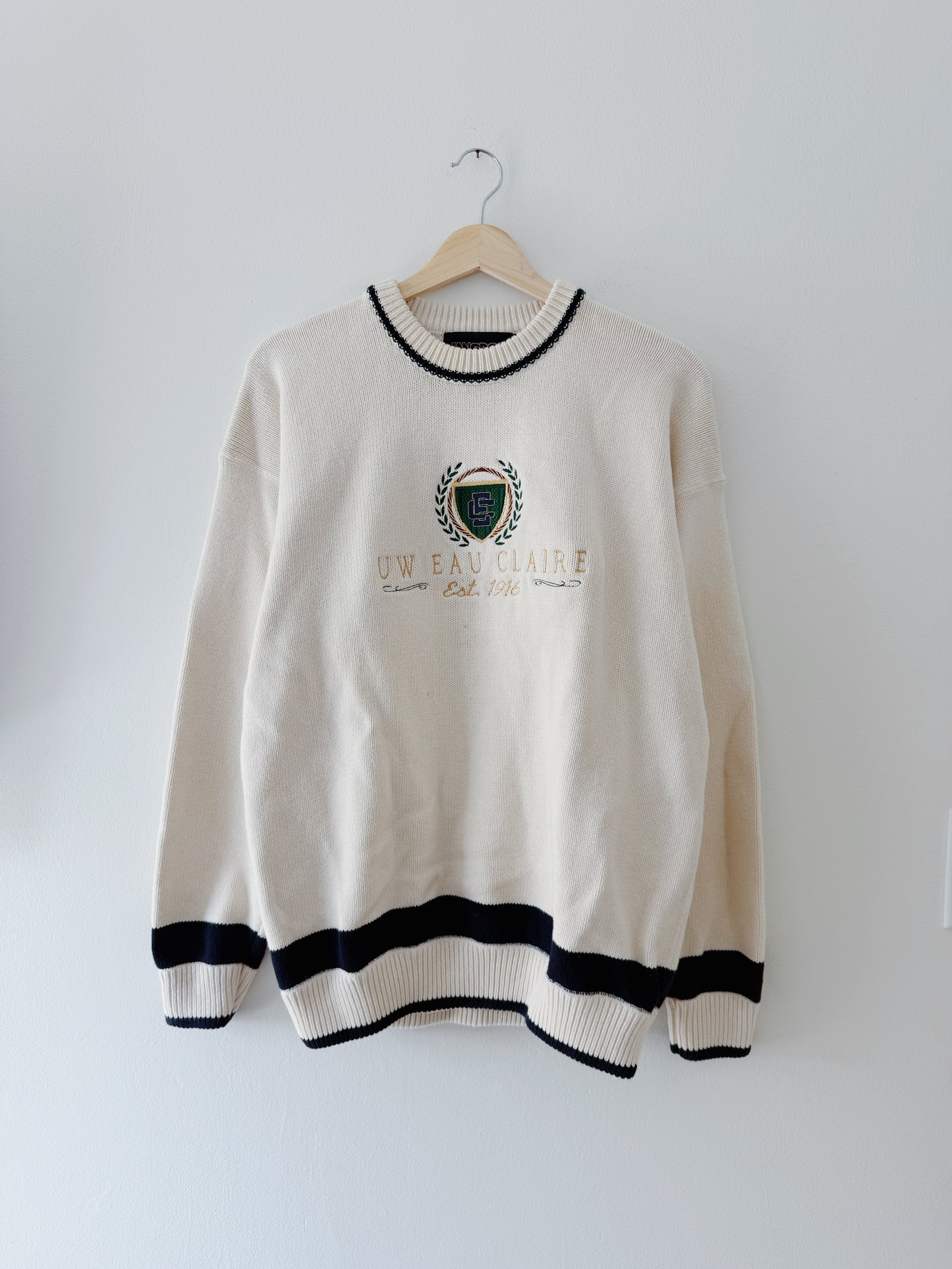 Vintage UW-Eau Claire Sweater (L)