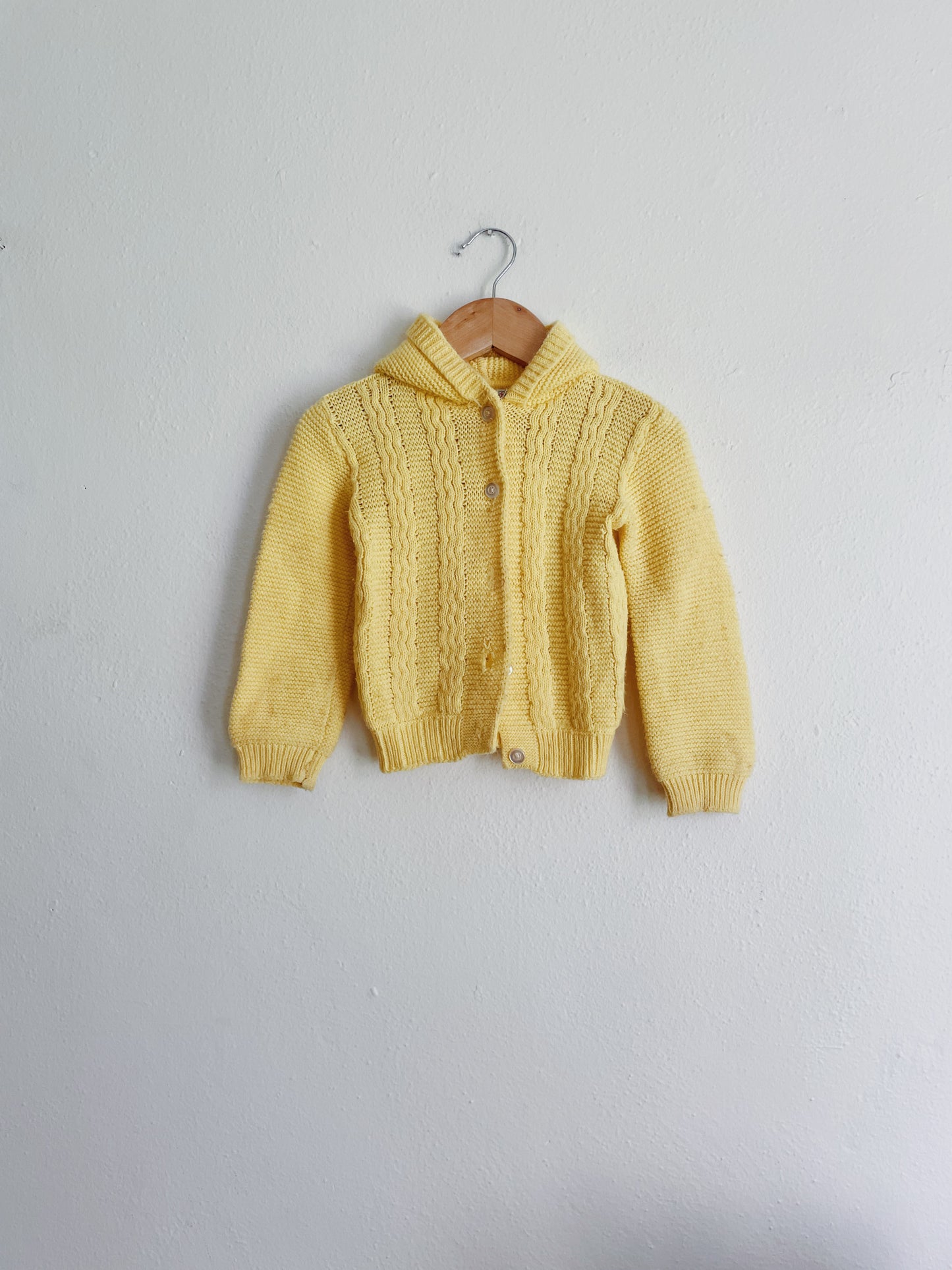 Baby Knit Cardigan with Hood