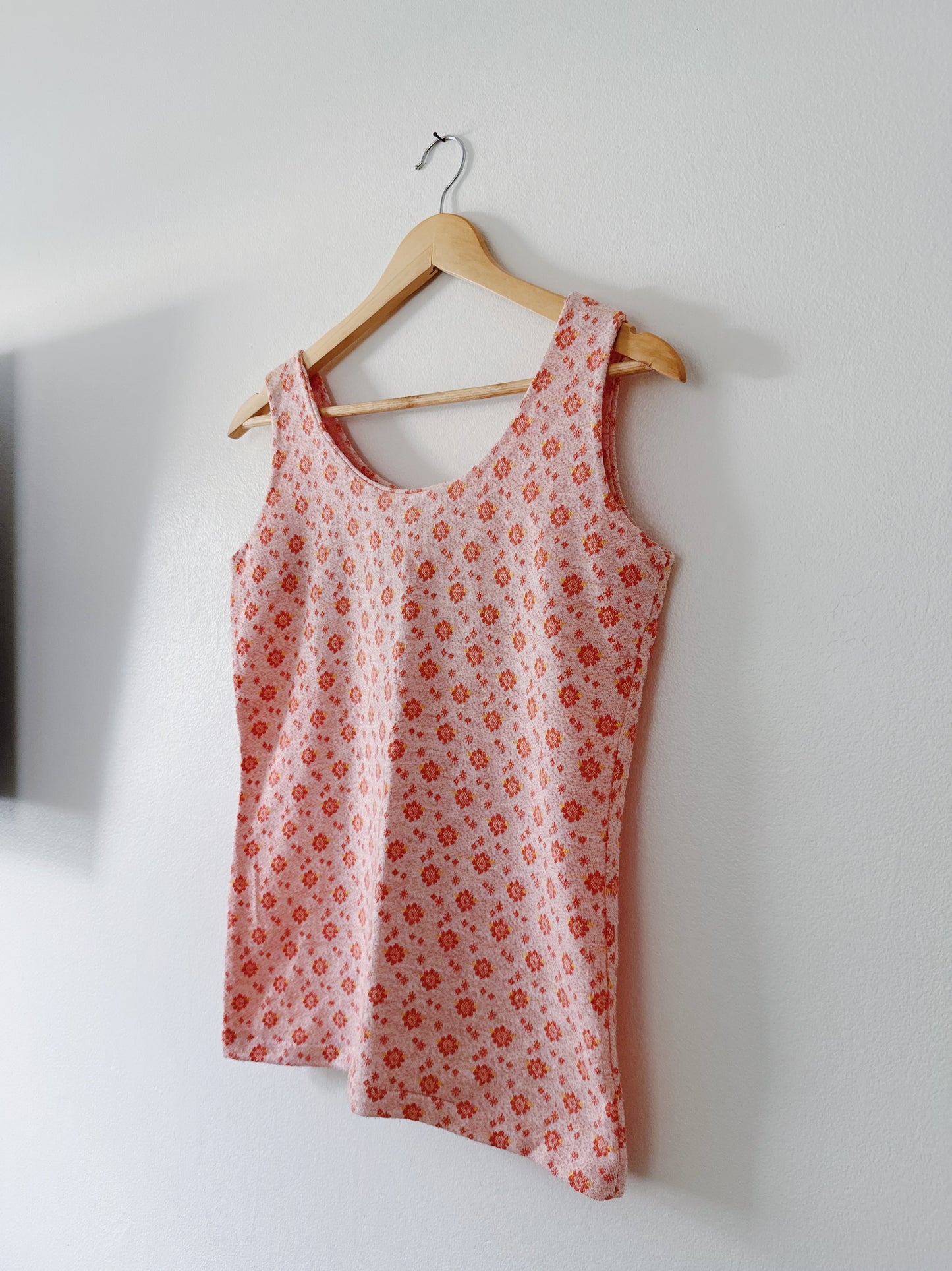 Pink Floral Tank