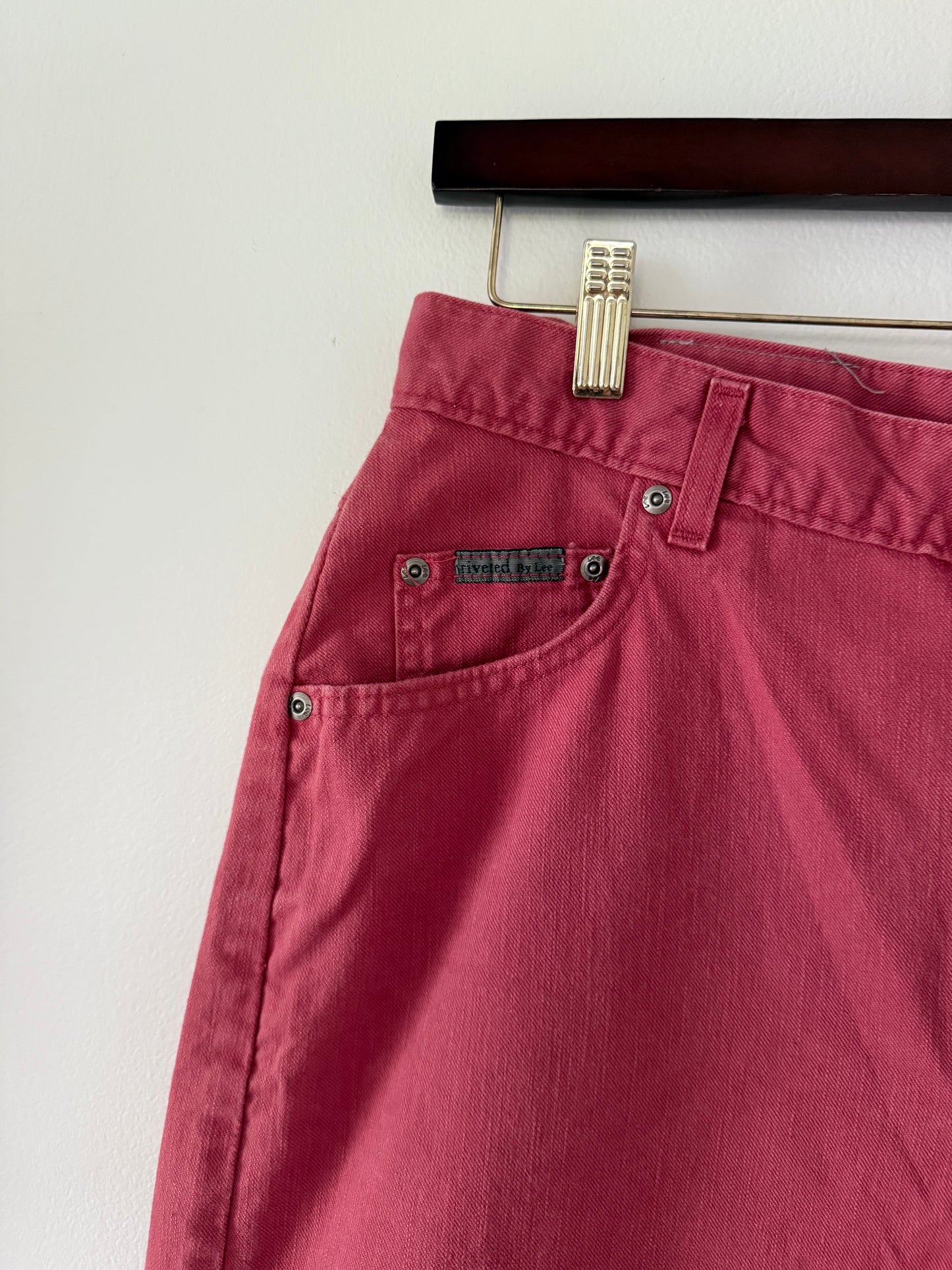 Red Jean Shorts (32x4)