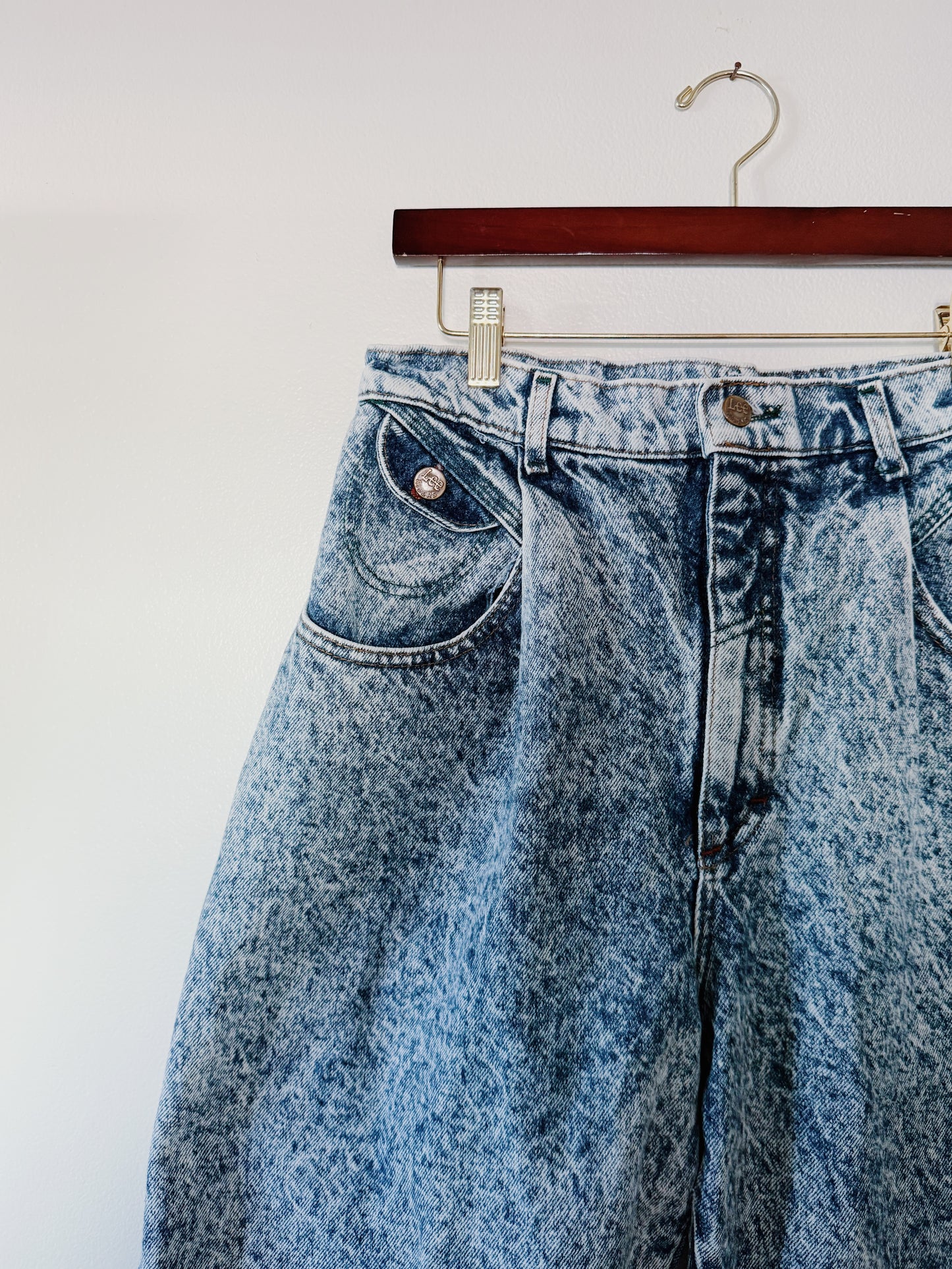 Vintage Lee Acid Wash Jeans (28x30)