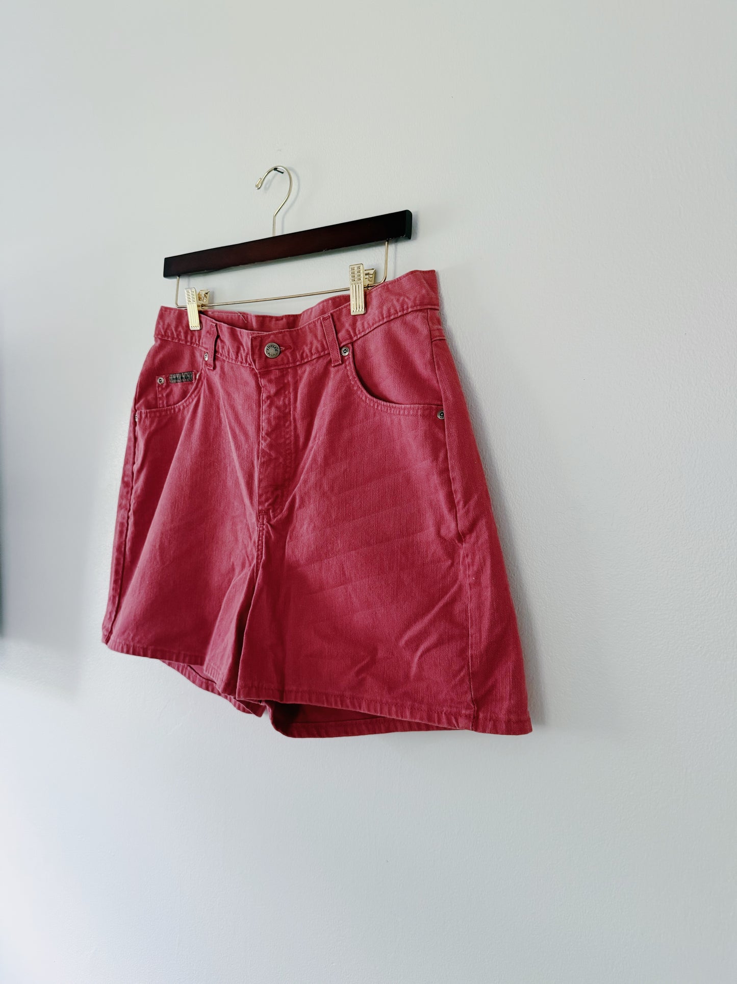Red Jean Shorts (32x4)