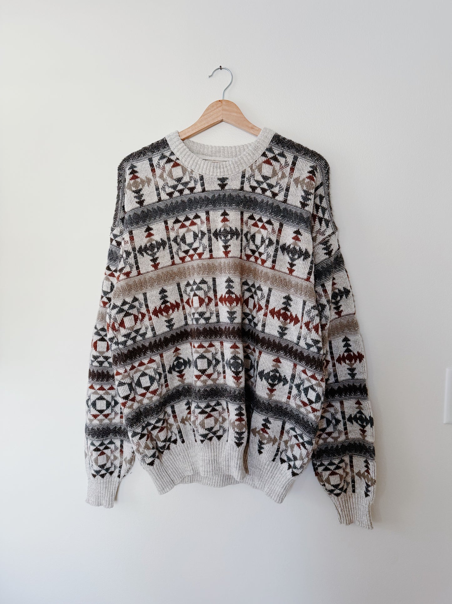 St. Johns Bay Aztec Style Sweater (XL)