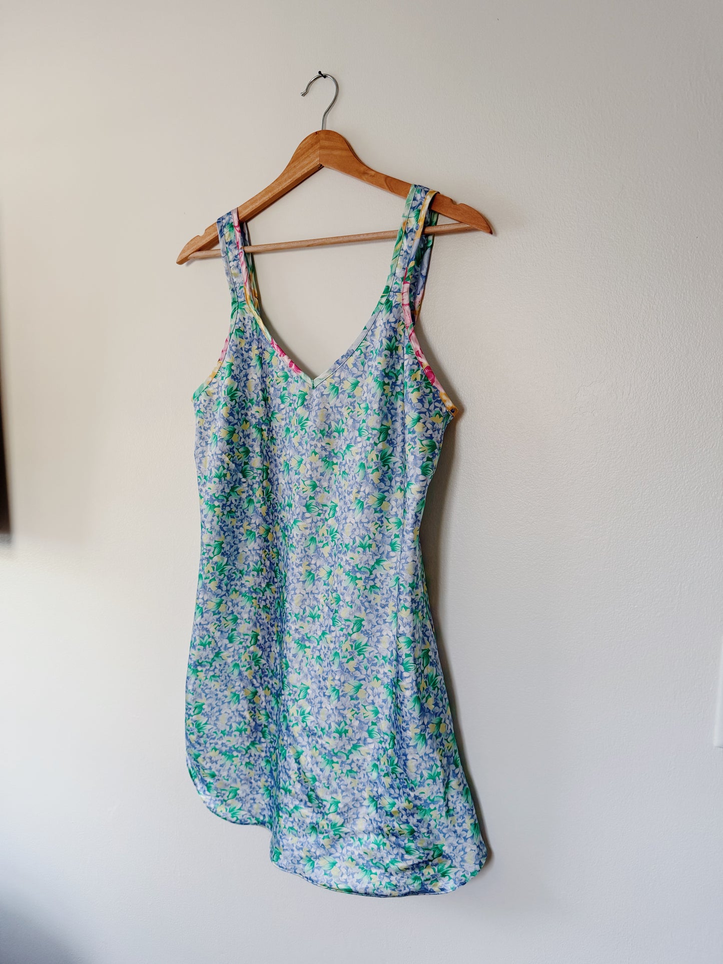 Floral Satin Dress (S)