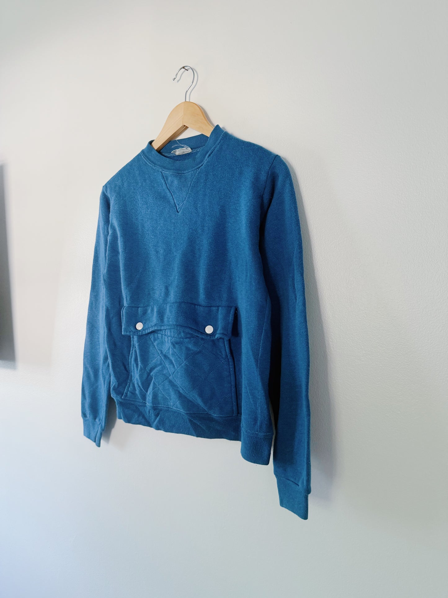 Vintage Sears Crewneck with Quilted Pocket