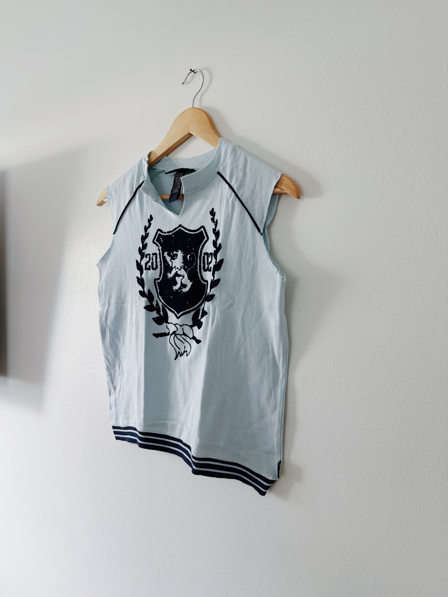 Blue Velvet Collegiate Tank (S)