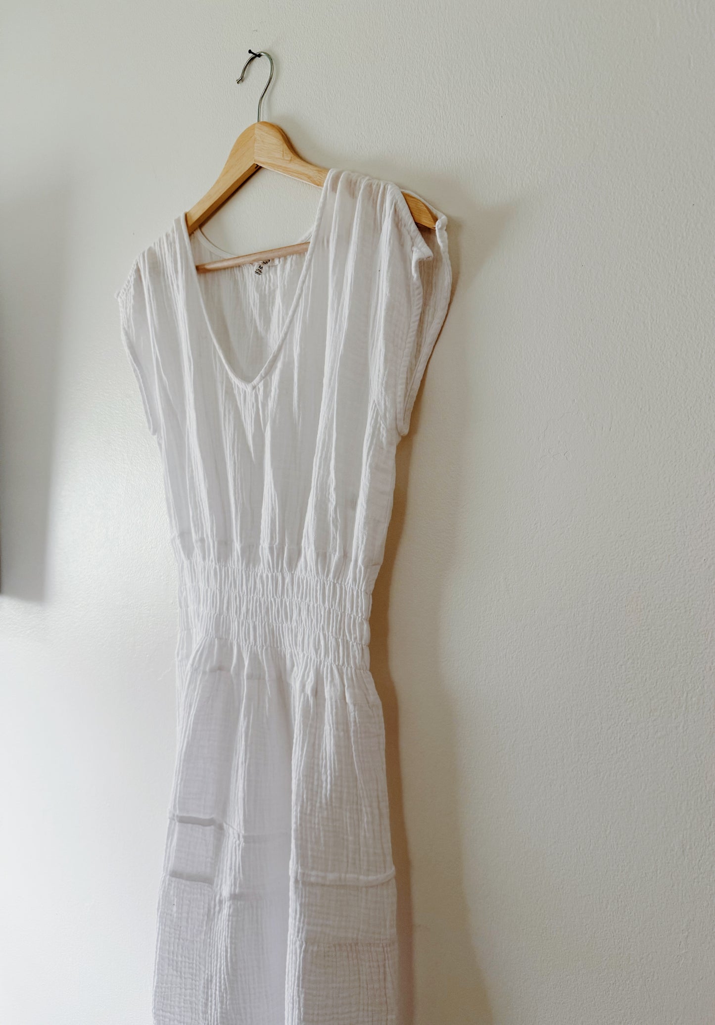 White Muslin Dress (M)