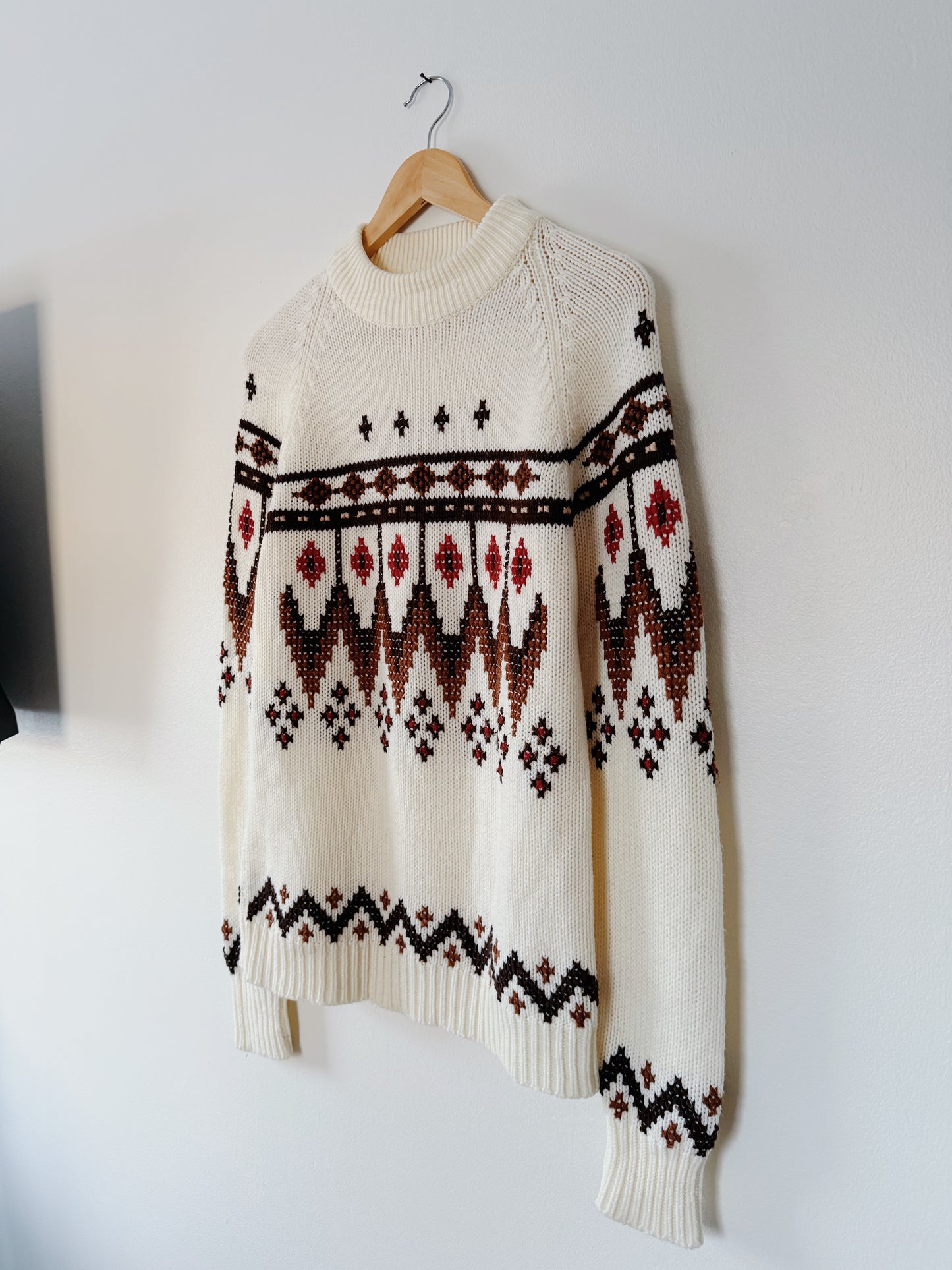 Vintage Knit Sweater (M)