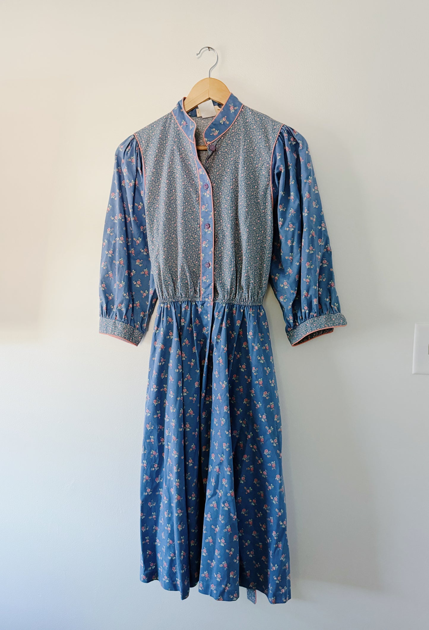 1960s Anjac Floral Dress
