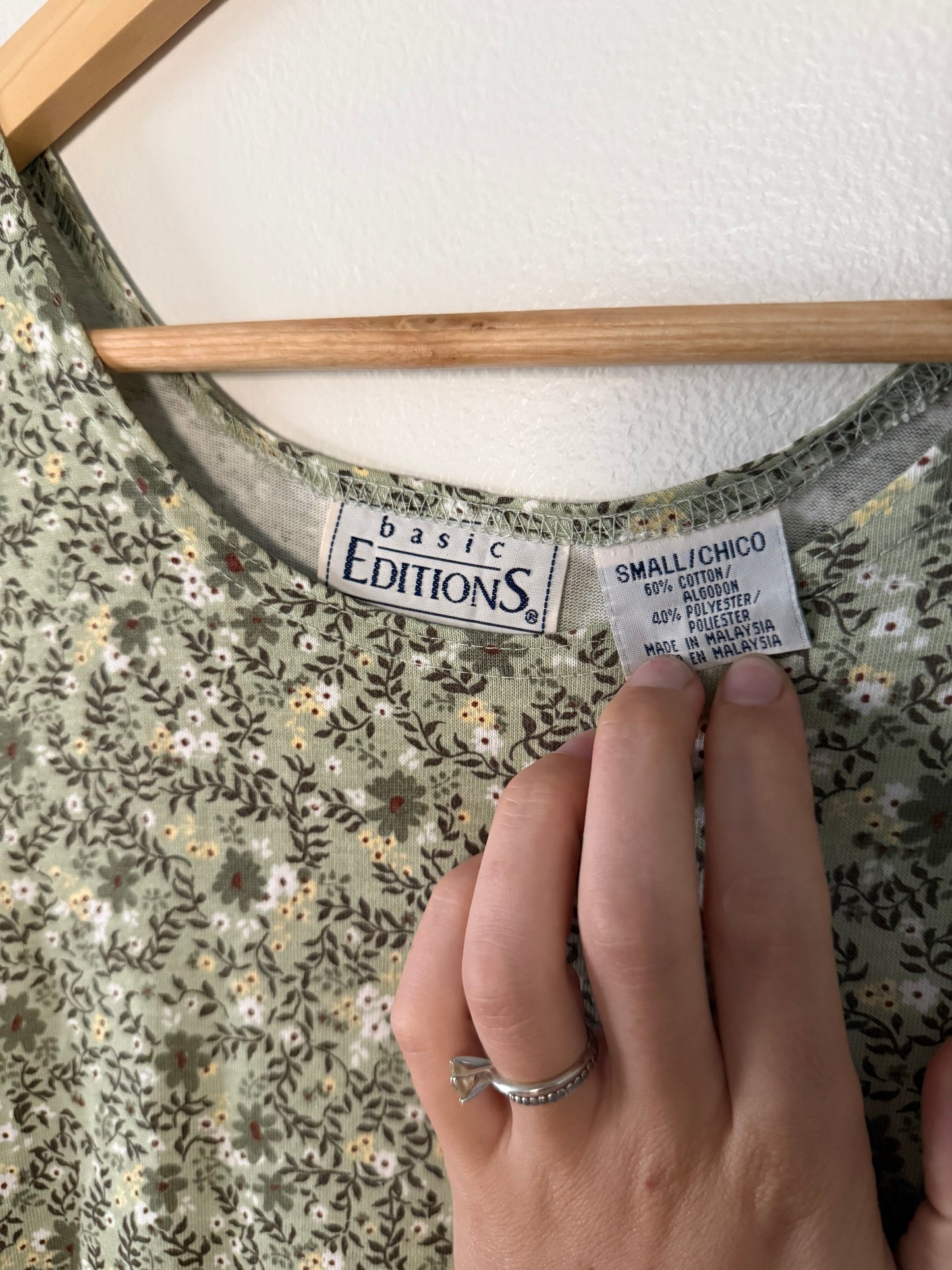 Floral Midi Dress (S)
