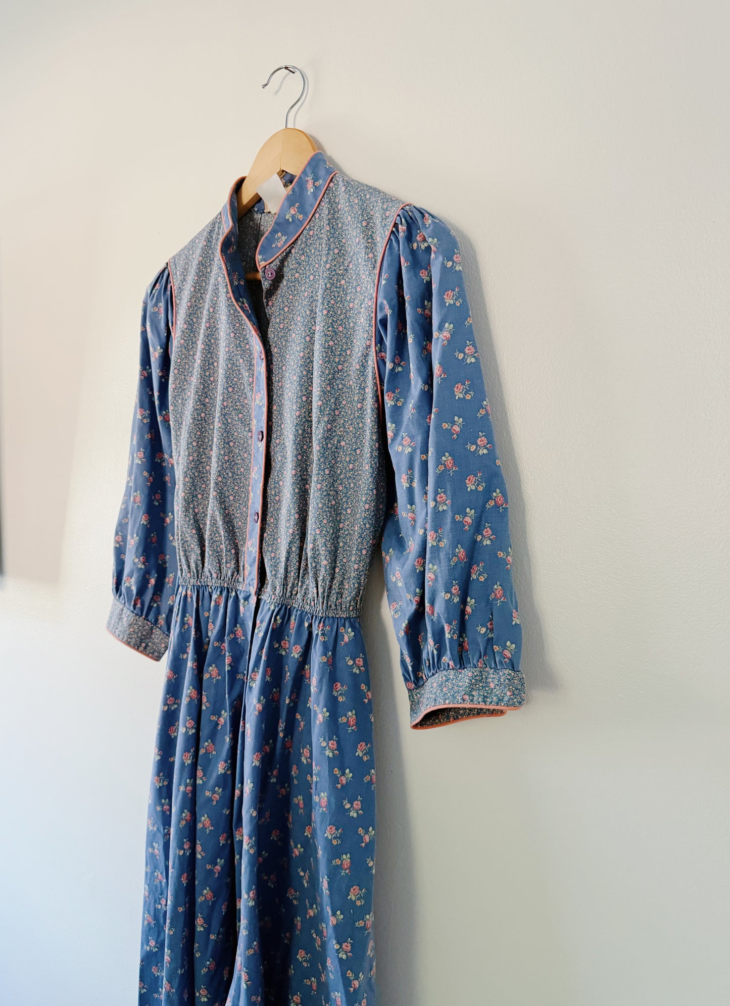 1960s Anjac Floral Dress