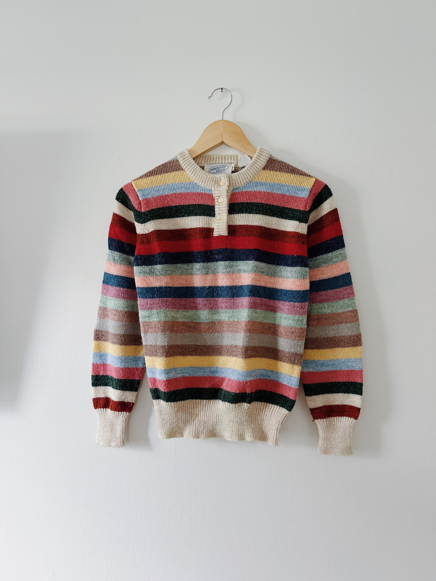 Vintage Striped Sweater (M)