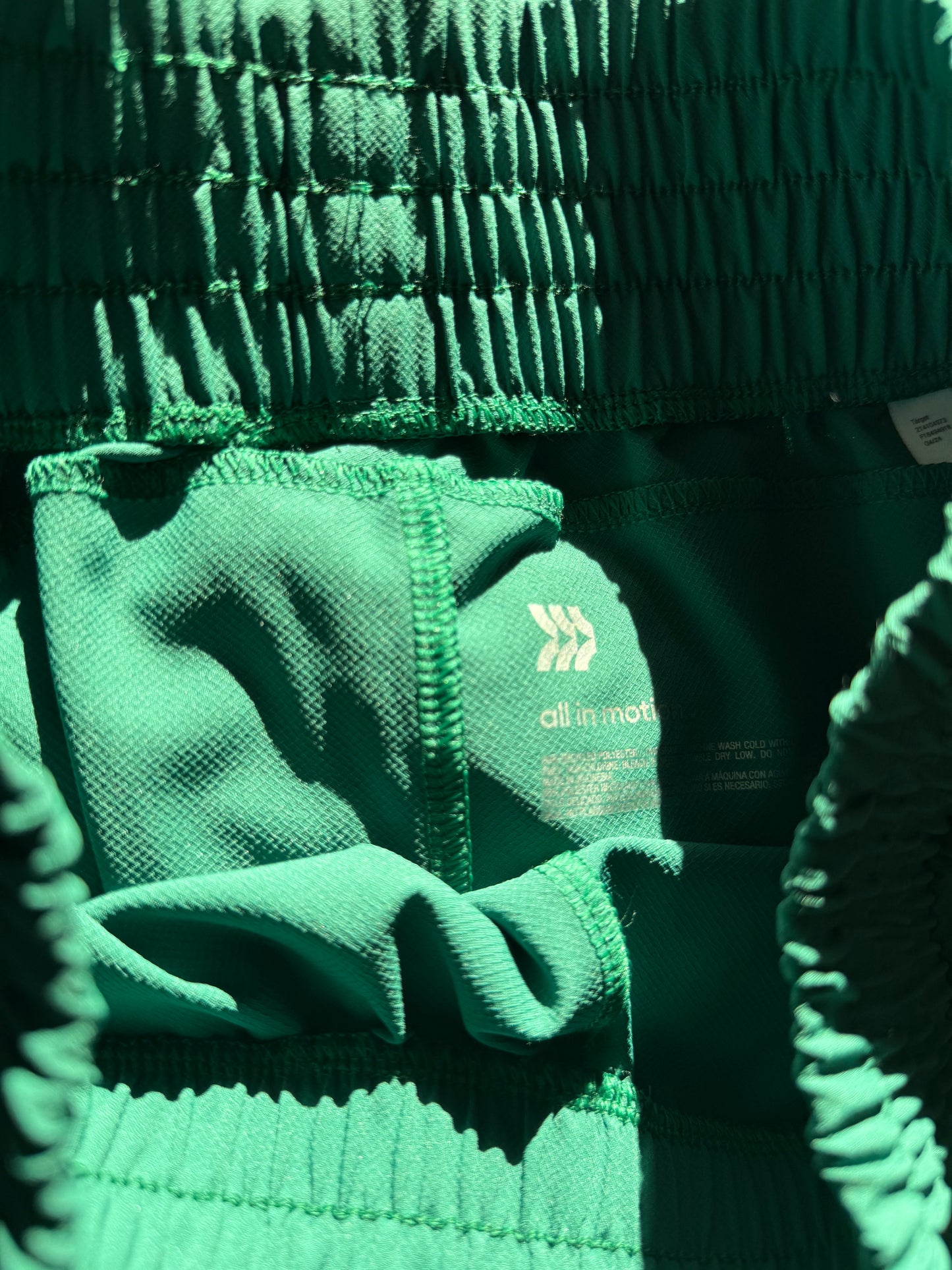 Green Striped Shorts (XS)