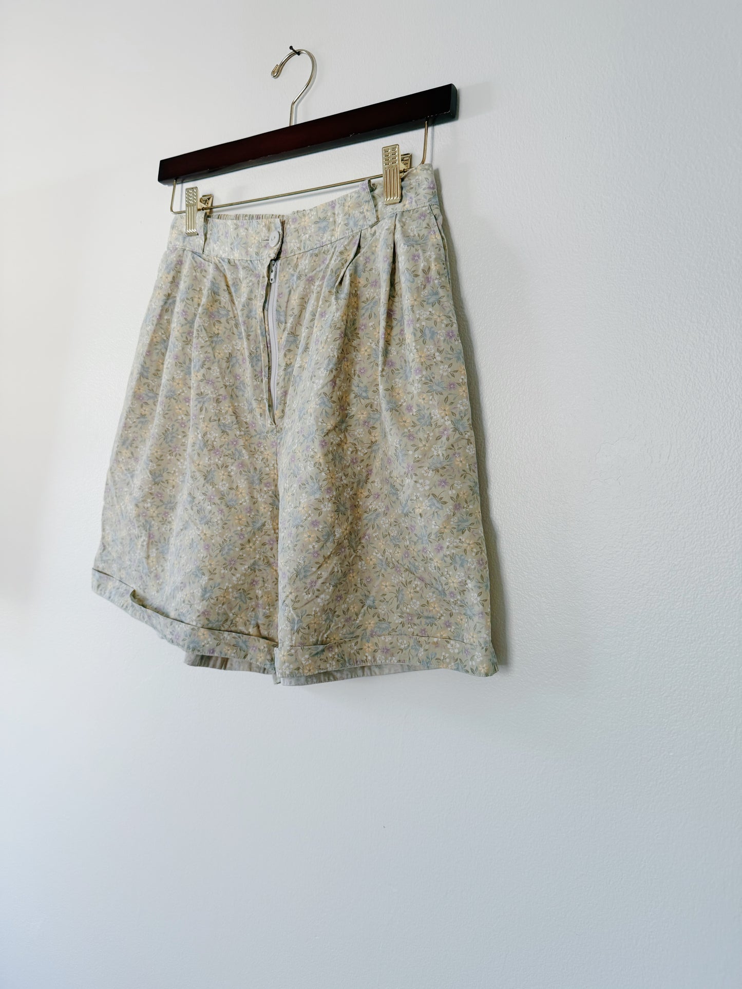 Floral Cotton Shorts (8)