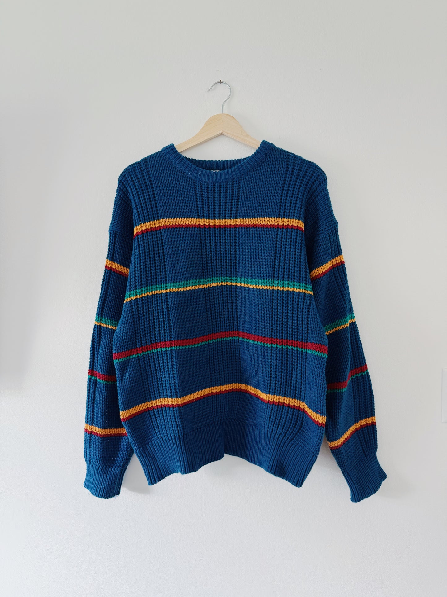 Vintage Striped Sweater (M)