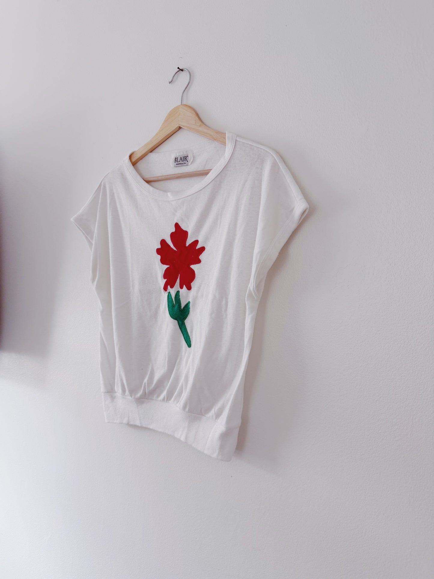 Boxy Flower Tee (M)