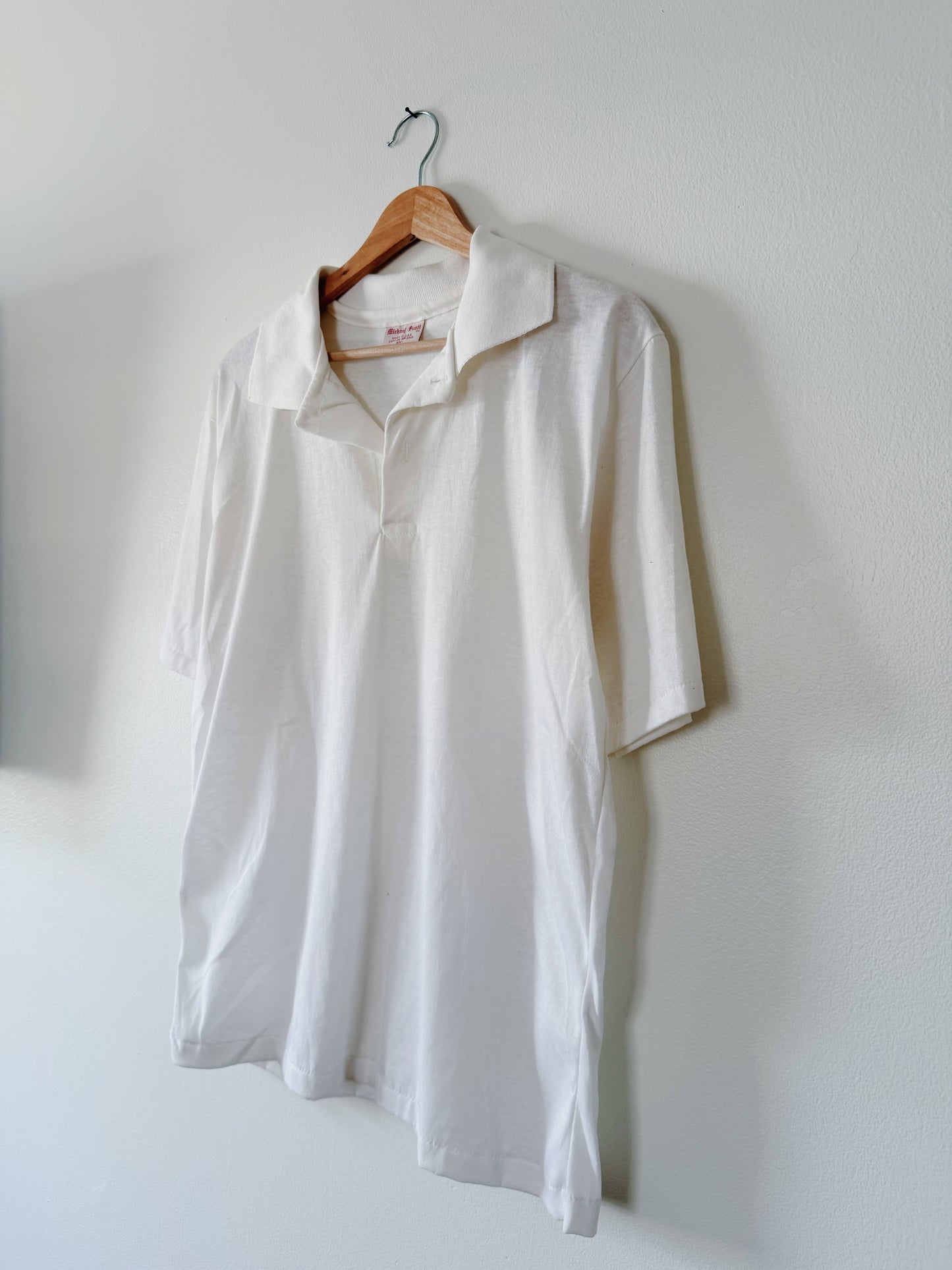 Vintage White Polo (M)