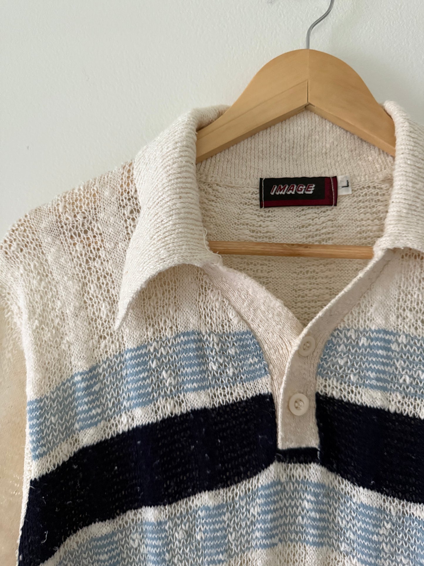 Vintage Nautical Style Top (L)