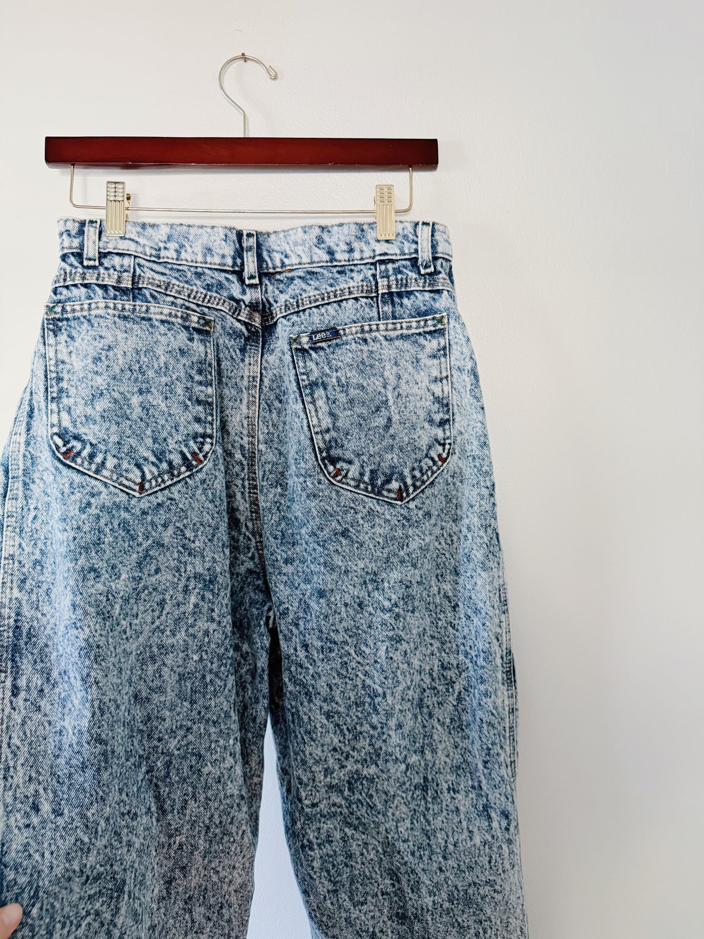 Vintage Lee Acid Wash Jeans (28x30)