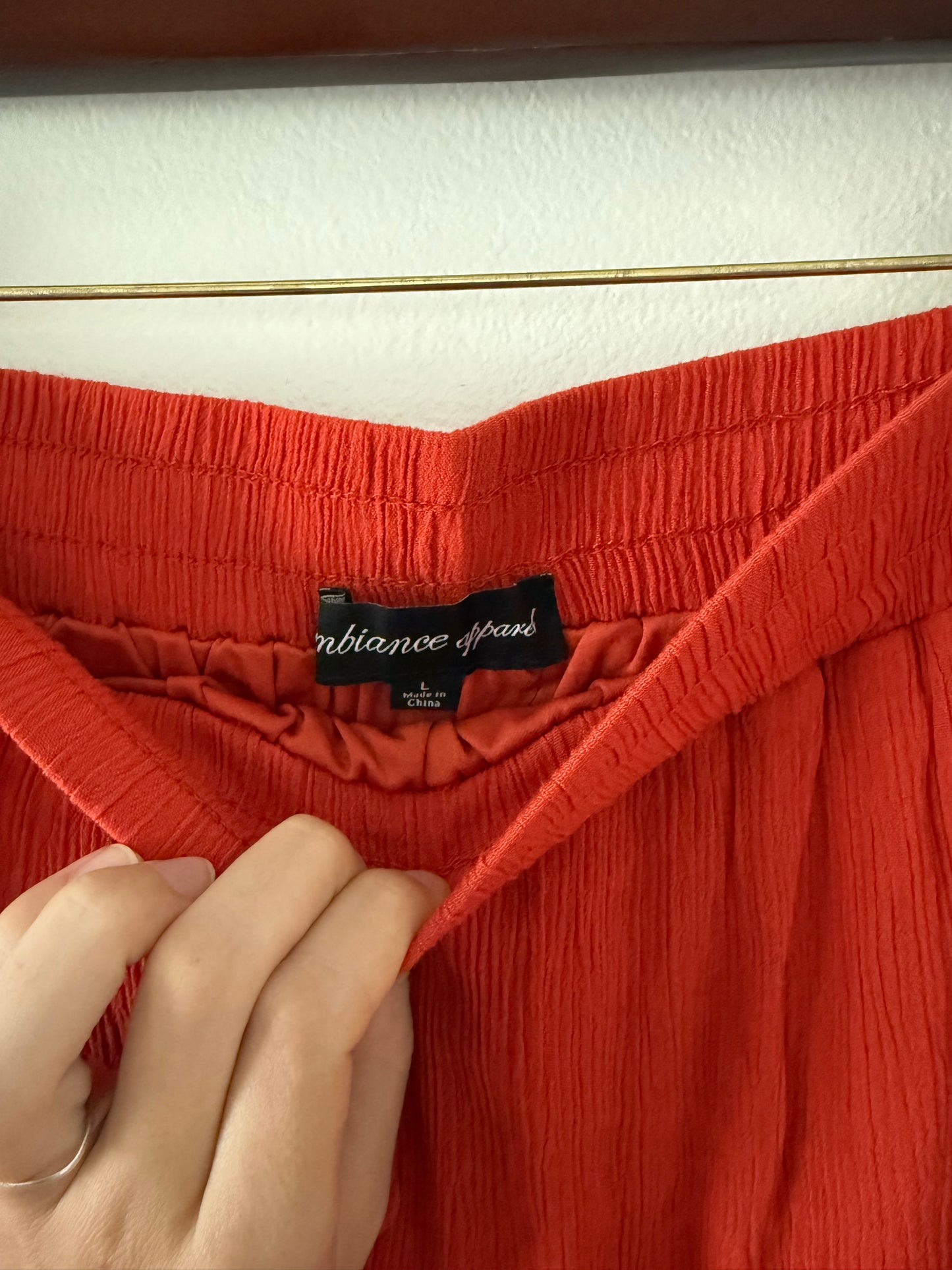Tiered Midi Skirt (L)