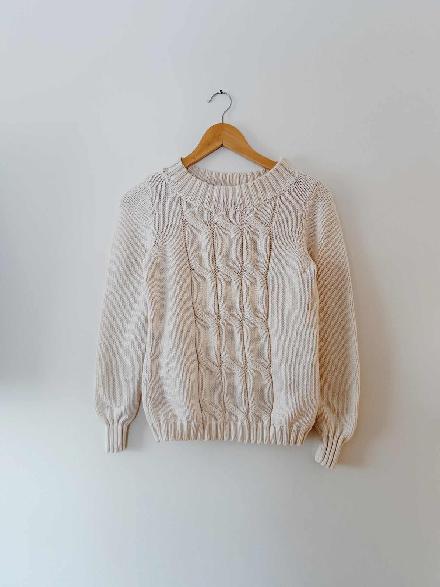 Cable Knit Sweater (S)