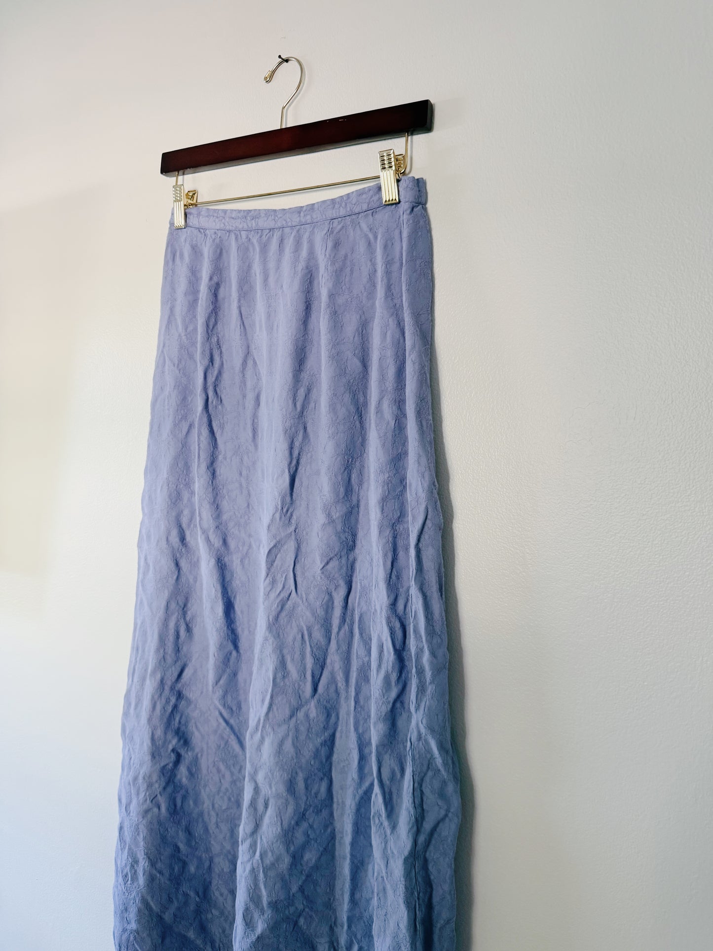 Lilac Skirt with Lace Detailing